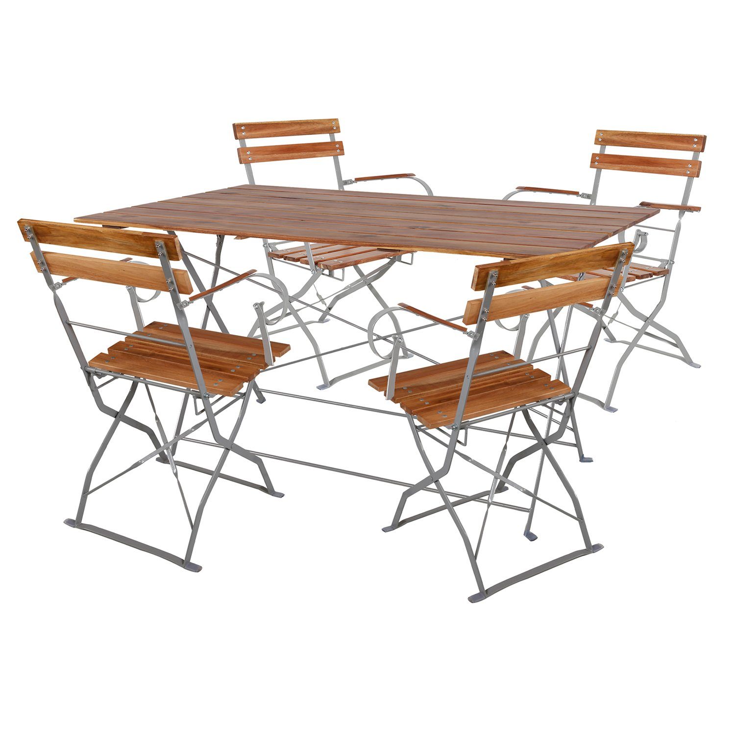 Mojawo Essgruppe Biergarten Set Klapptisch + günstig online kaufen
