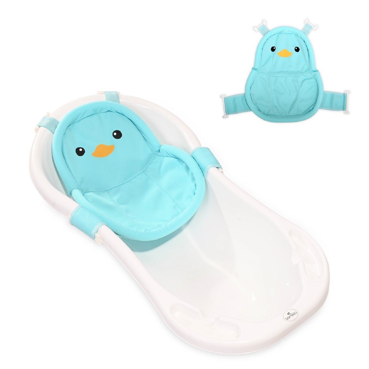 Wanneneinlage Baby Badenetz Pinguin