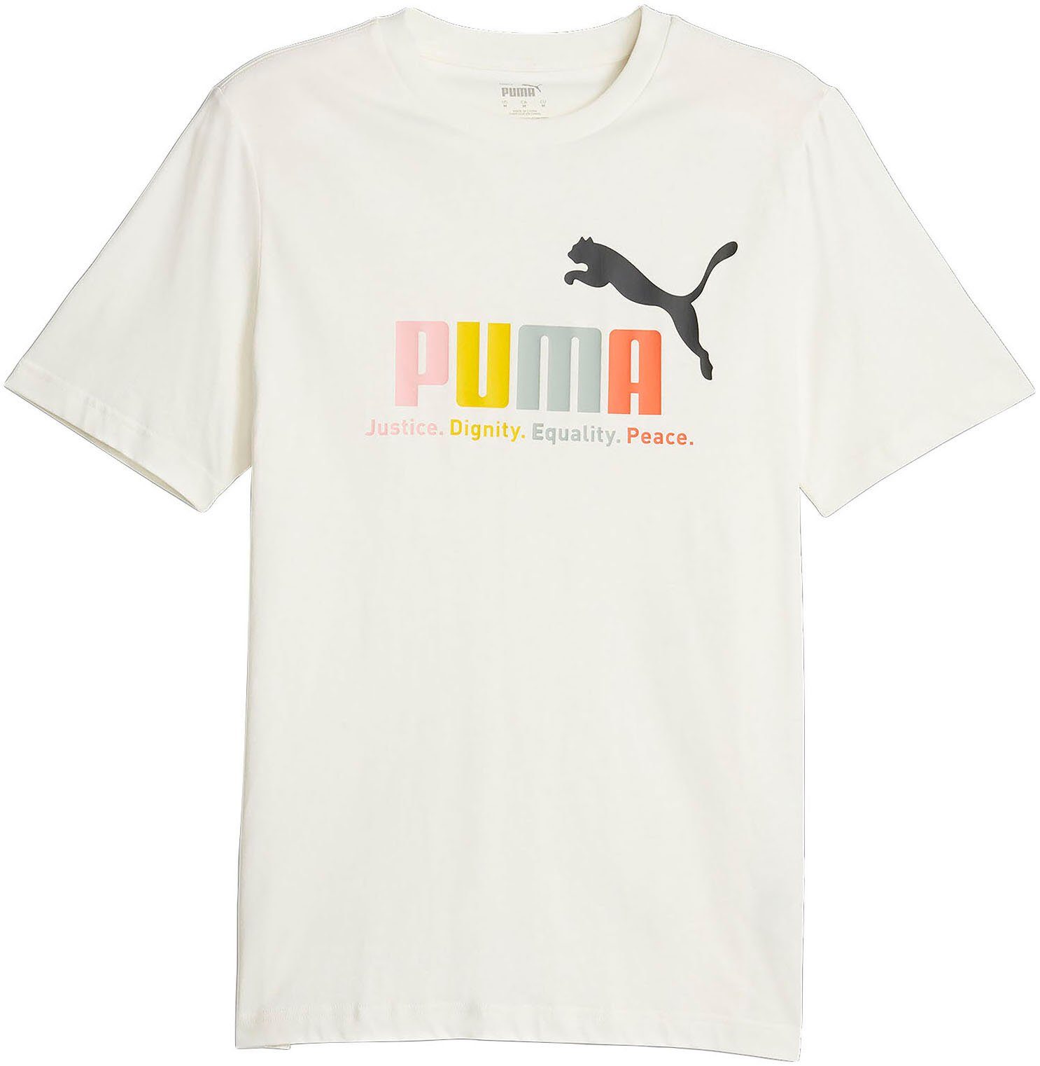 PUMA T-Shirt ESS+ MULTICOLOR TEE