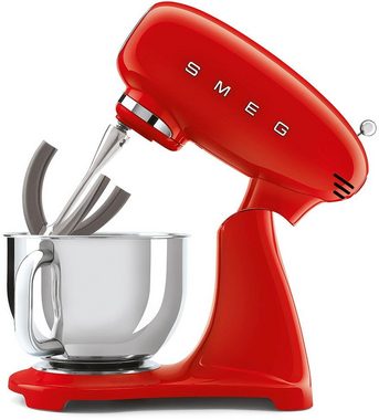 Smeg Küchenmaschine SMF03RDEU Rot, 800 W, 4,8 l Schüssel