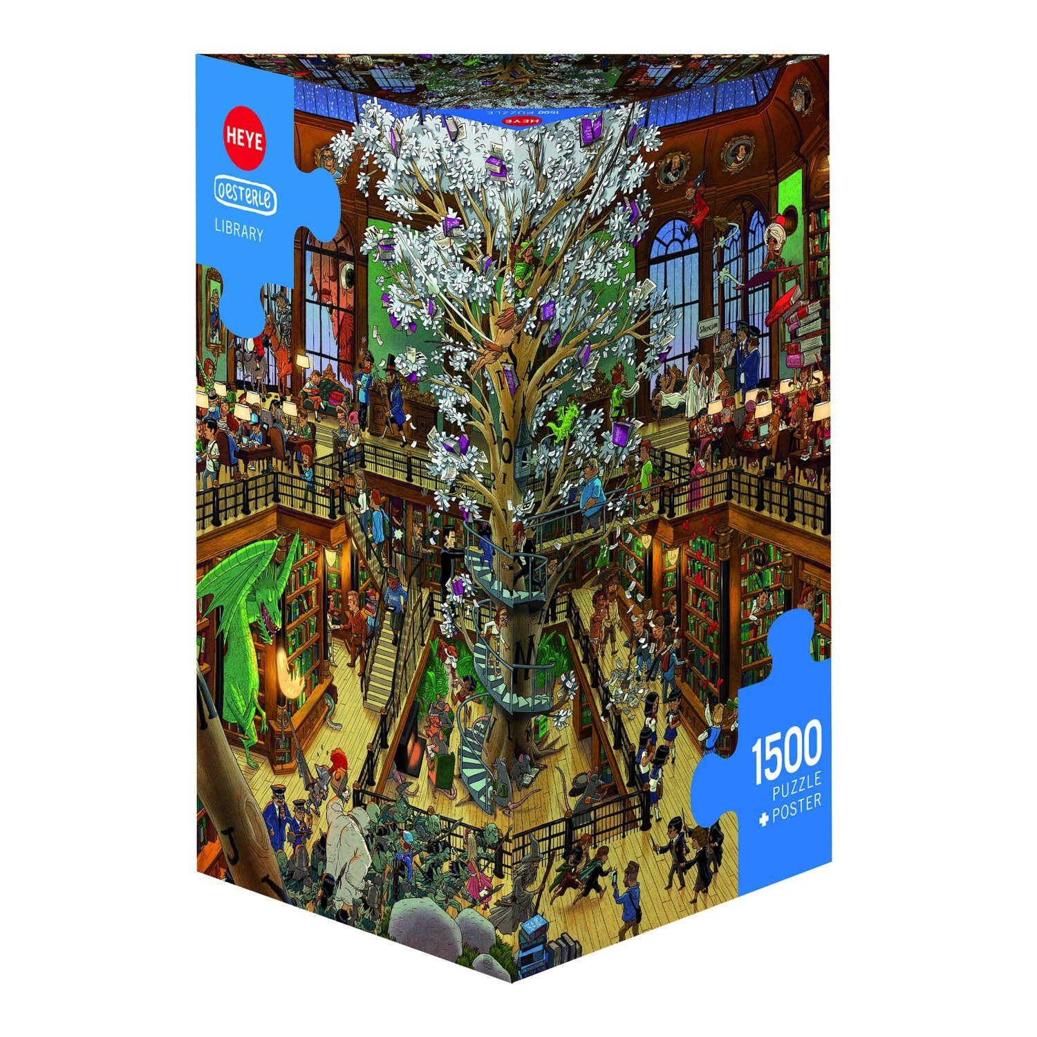 HEYE Puzzle Library, 1500 Puzzleteile