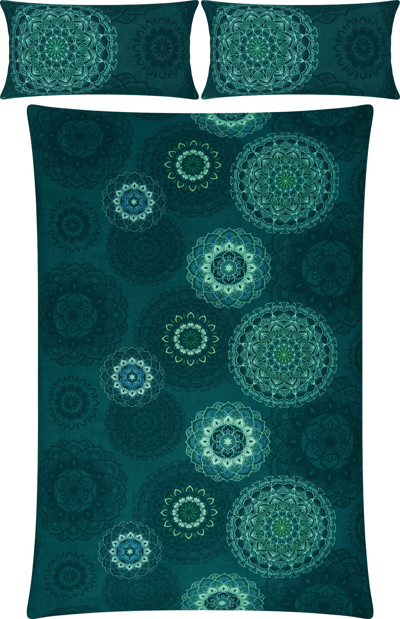 Erwin Müller Bettwäsche Bettwäsche, Biber, Edelflanell Ornamente günstig online kaufen