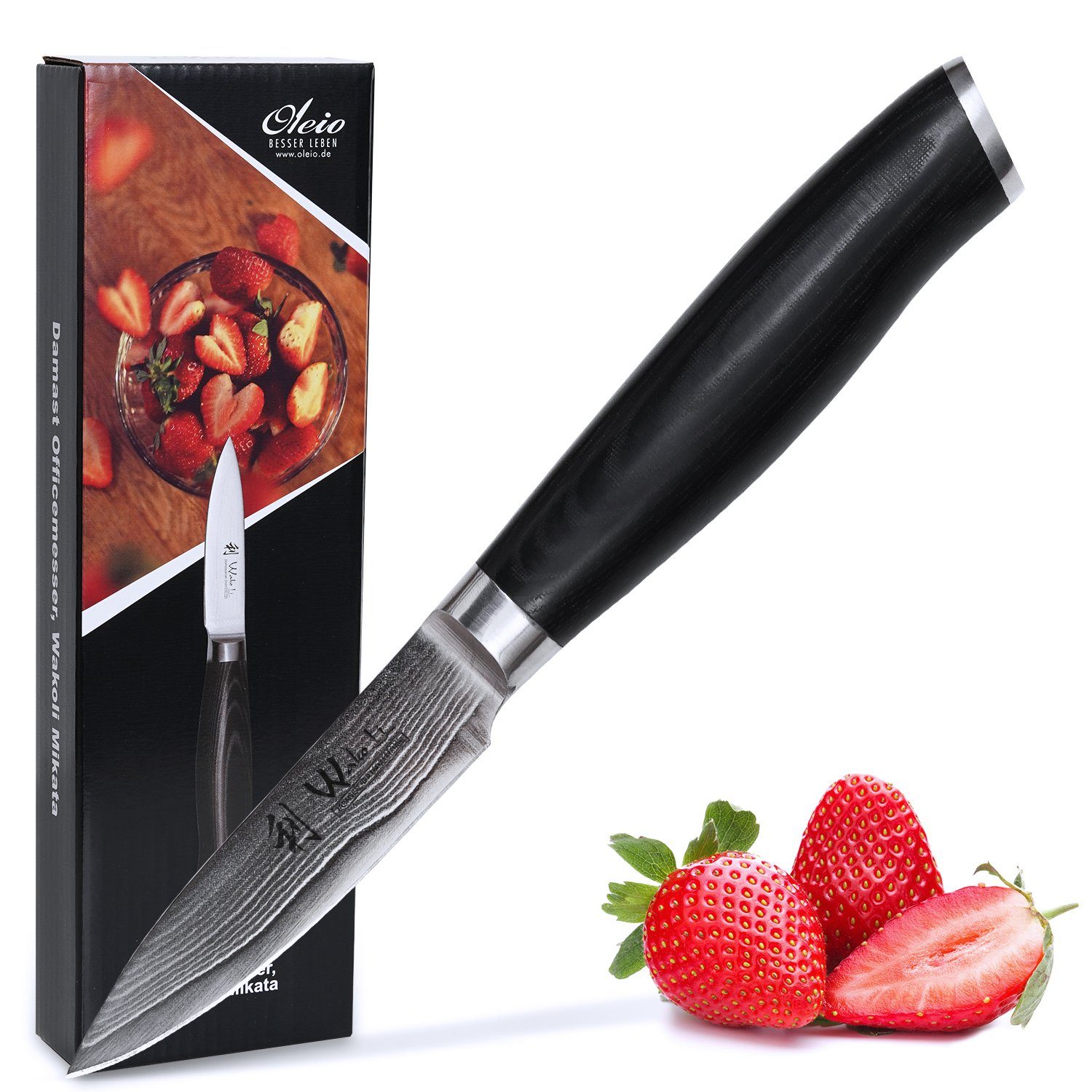 Wakoli Gemüsemesser Mikata, Officemesser, - DAMASTMESSER