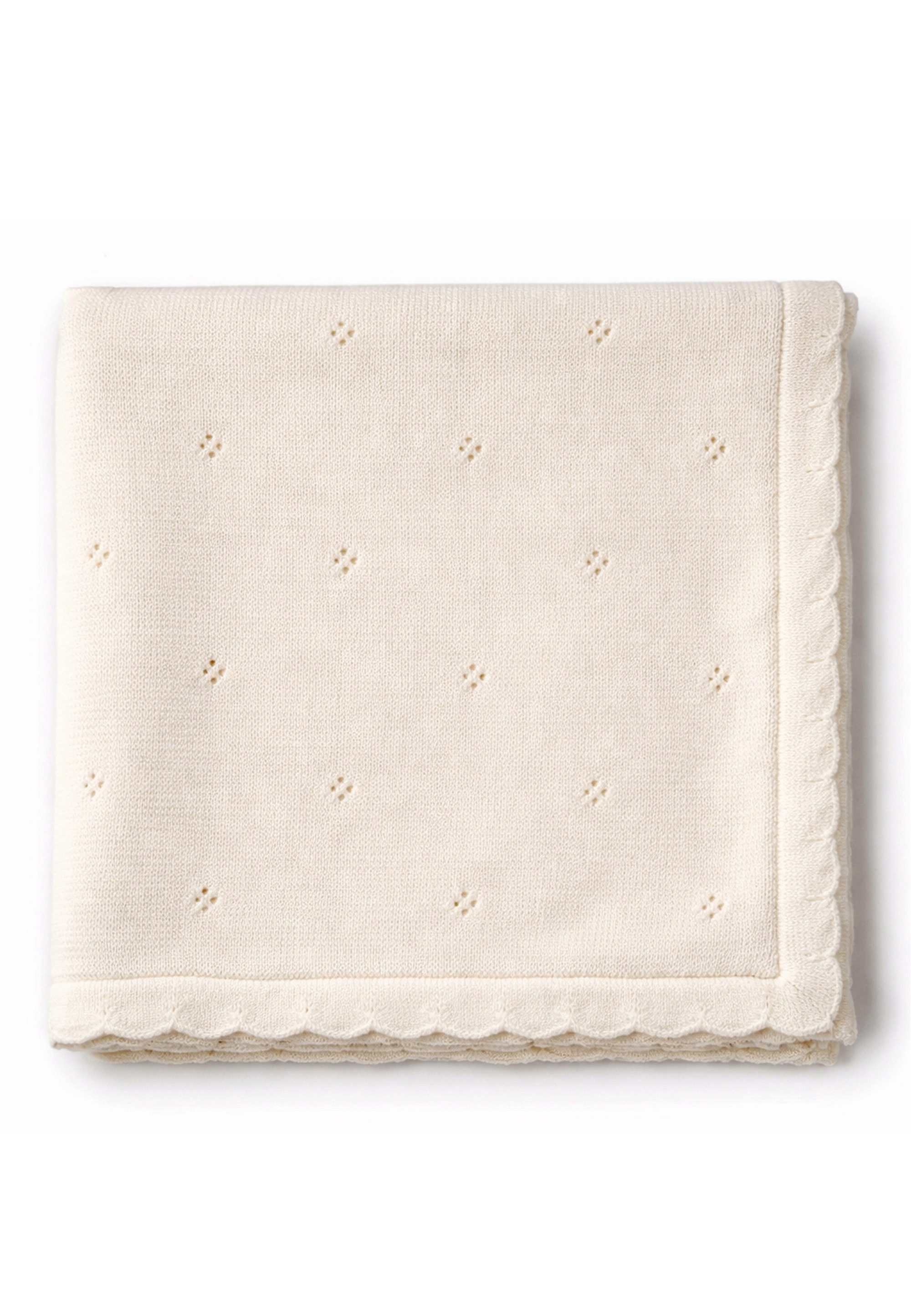 Babydecke Pointelle, Liliput, mit weichem Feeling