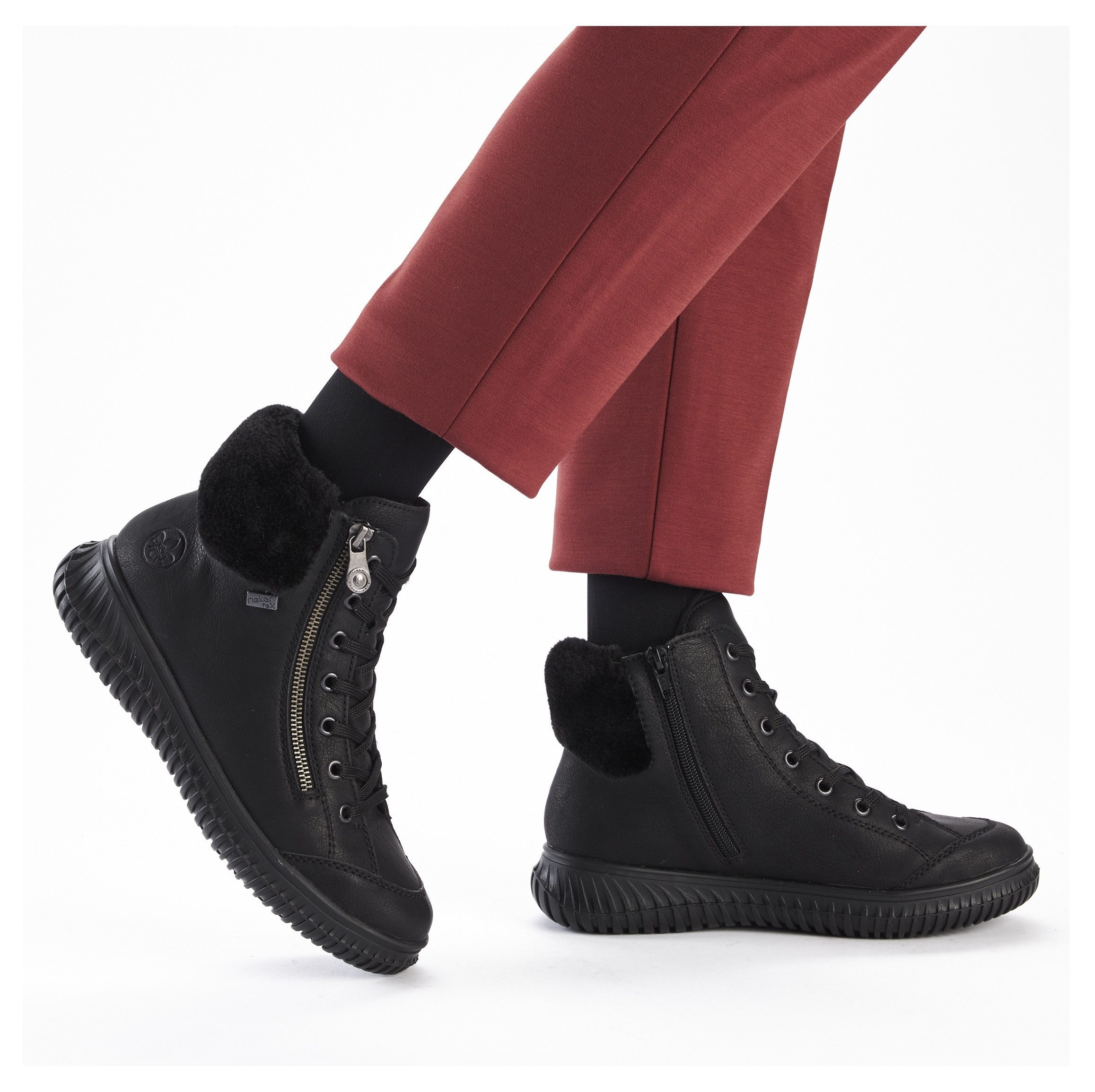 Rieker Winterboots, Schnürboots, Stiefelette mit wasserabweisender günstig online kaufen