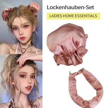Daisred Lockenwickler 2 Stück Damen Locken Ohne Hitze Heatless Curls Lockenband über Nacht, DIY-Styling