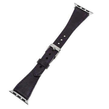 Renna Leather Smartwatch-Armband Apple Watch Band für Series Ultra/9/8/7SE/6-1 Echtleder Ersatzarmband