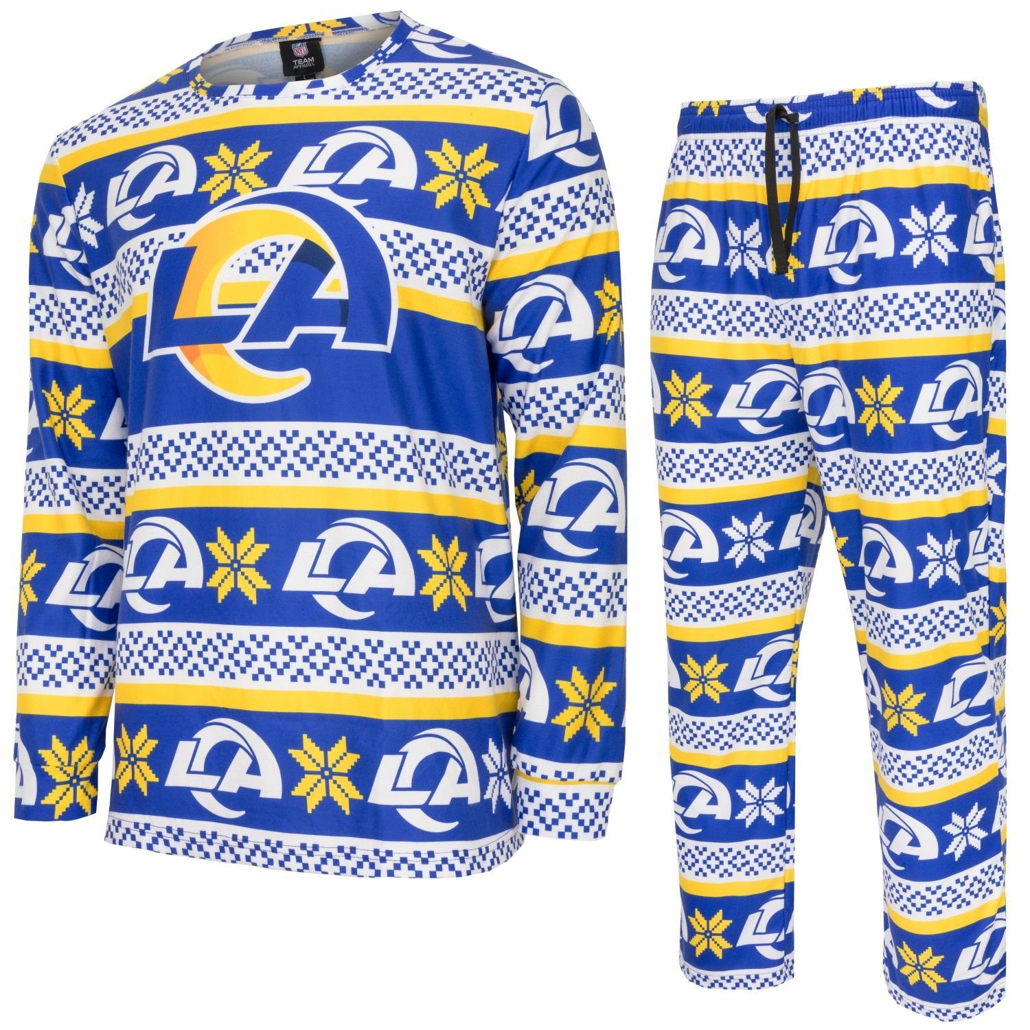 Forever Collectibles Sweatanzug NFL Teams XMAS Pyjama Hose Set