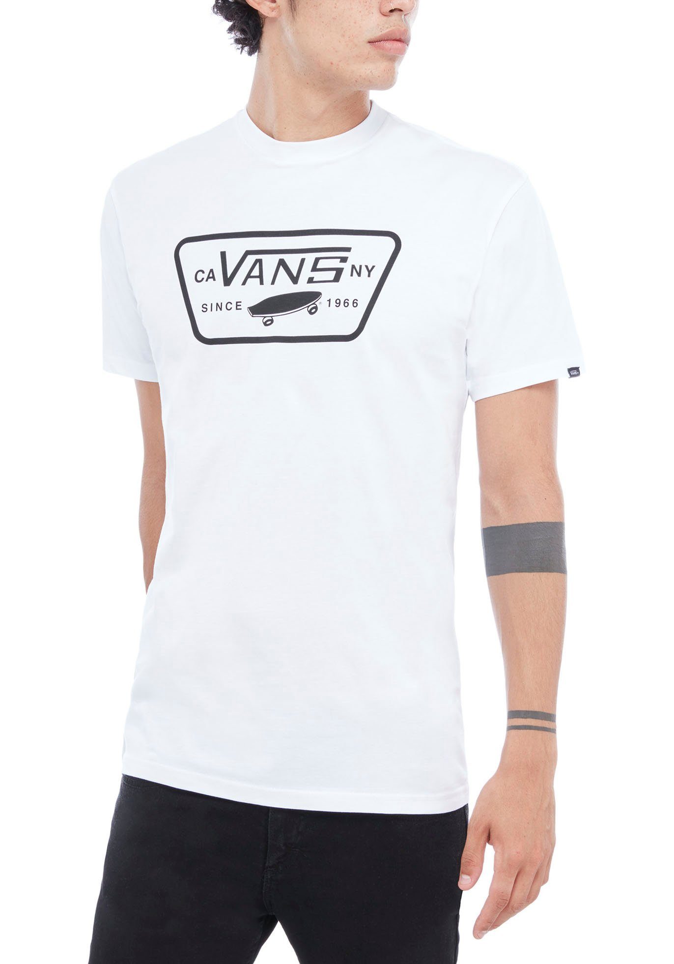 FULL T-Shirt Vans PATCH WHITE