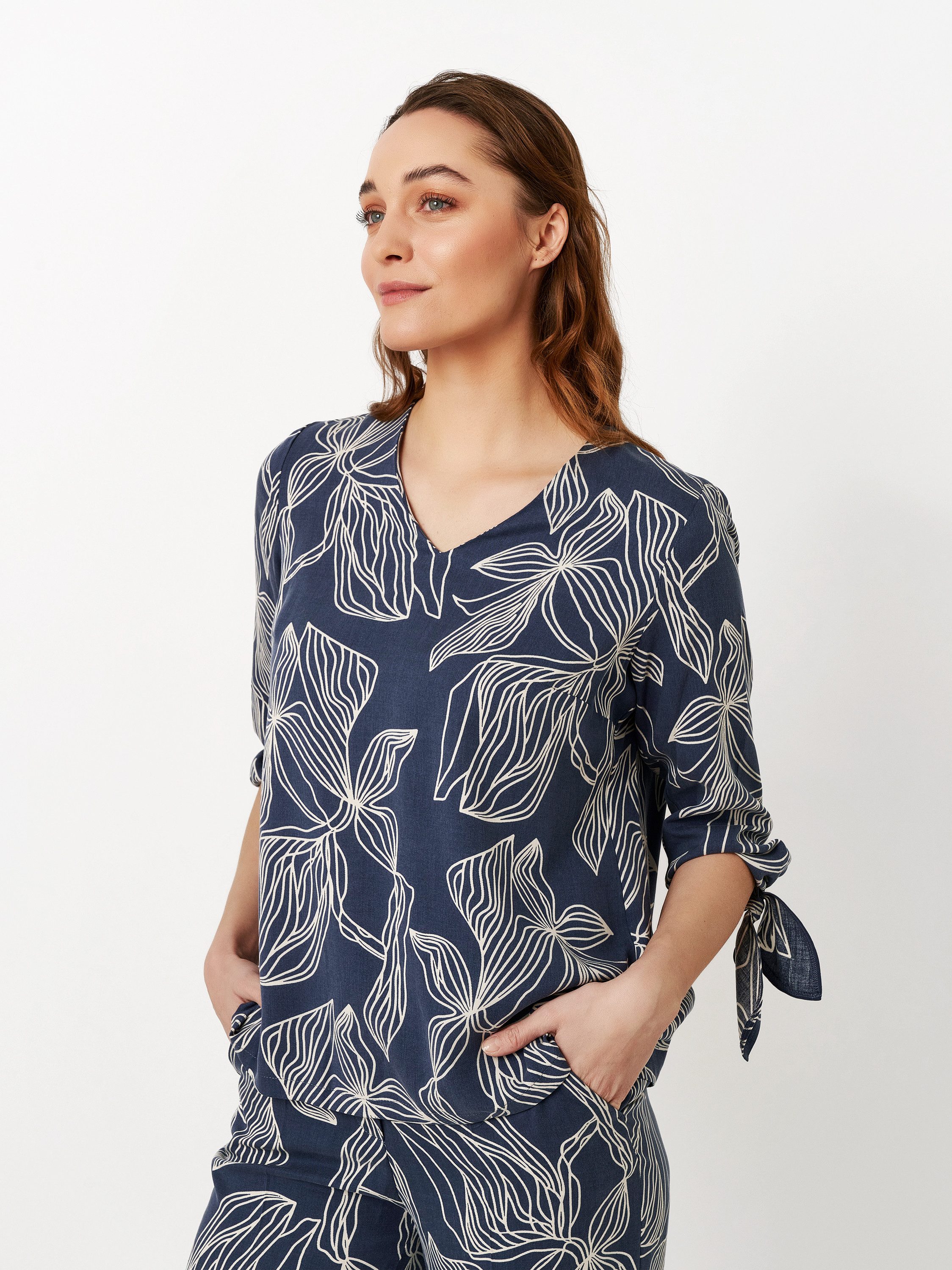 Druckbluse Anna