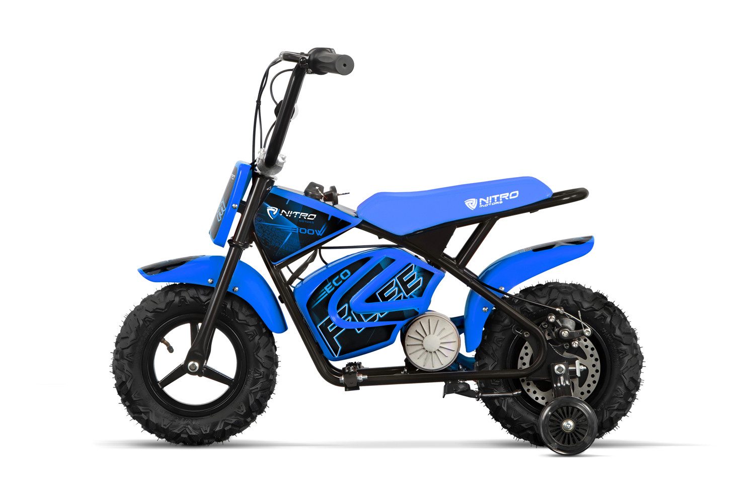 Smarty Elektro-Kindermotorrad Eco Flee 300W 24V 6,5 Zoll 2-Stufen