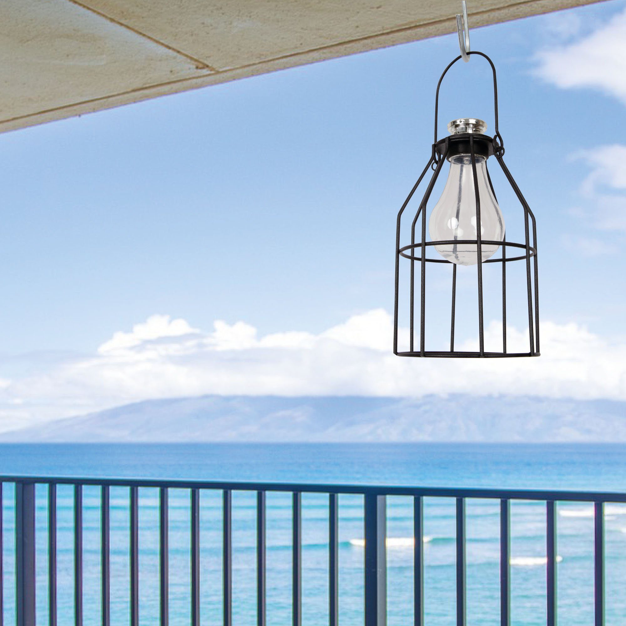 Bestlivings LED Solarleuchte SL-04571, Tageslichtweiß, LED Solar-Laterne Vintage-Look (11cm) für Garten, Balkon, Terrasse