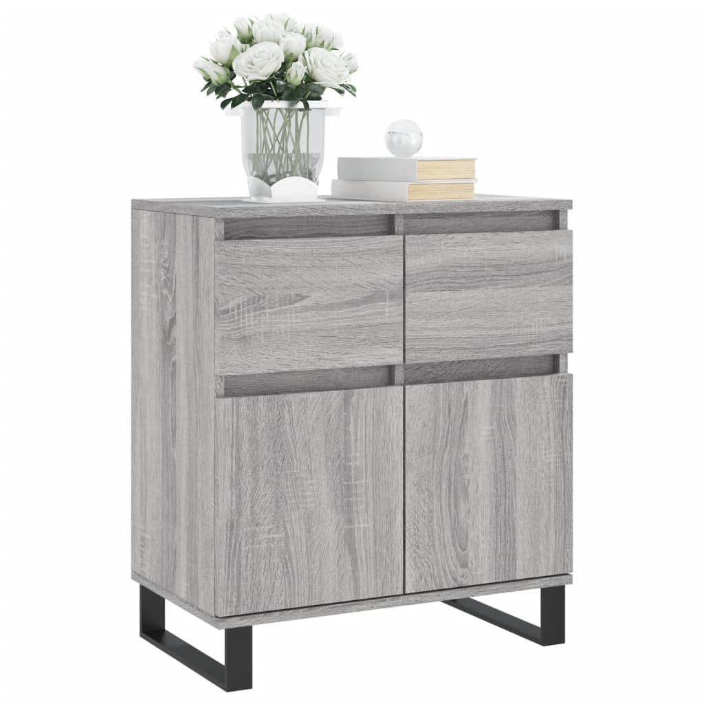vidaXL Sideboard Sideboard Grau Sonoma 60x35x70 günstig online kaufen
