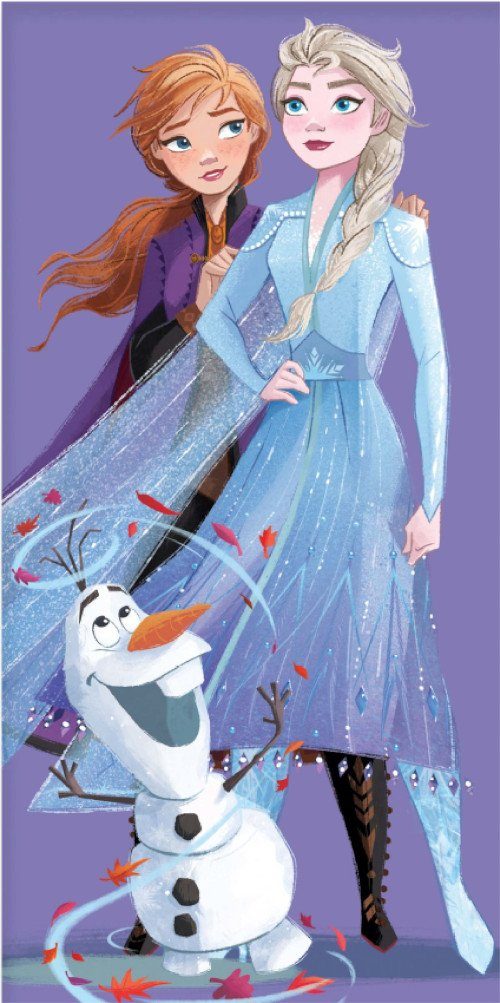 Disney Strandtuch Frozen Badetuch Handtuch Strandtuch 70 x 140 cm, bedruckt