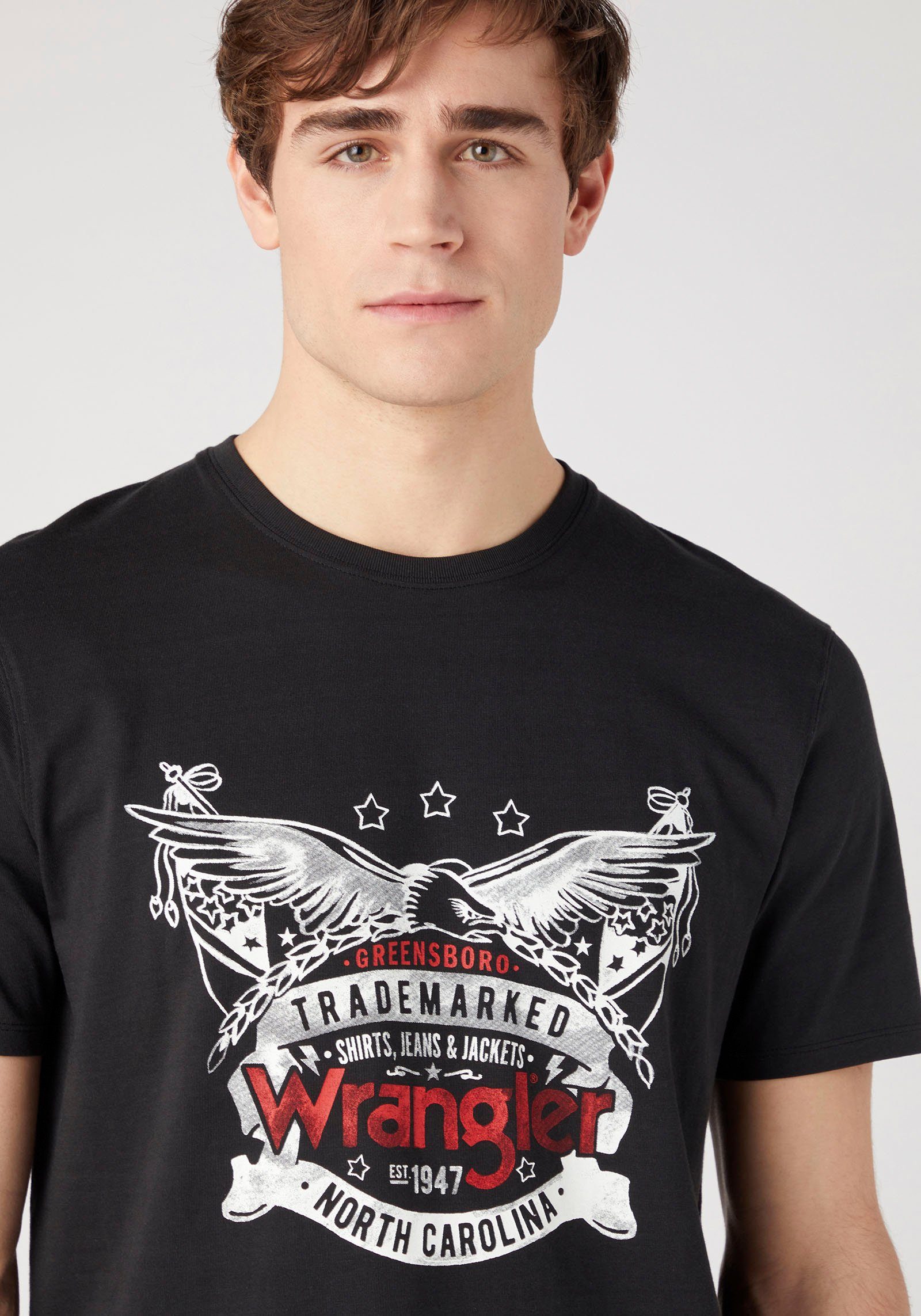 Wrangler Print-Shirt Tee Americana