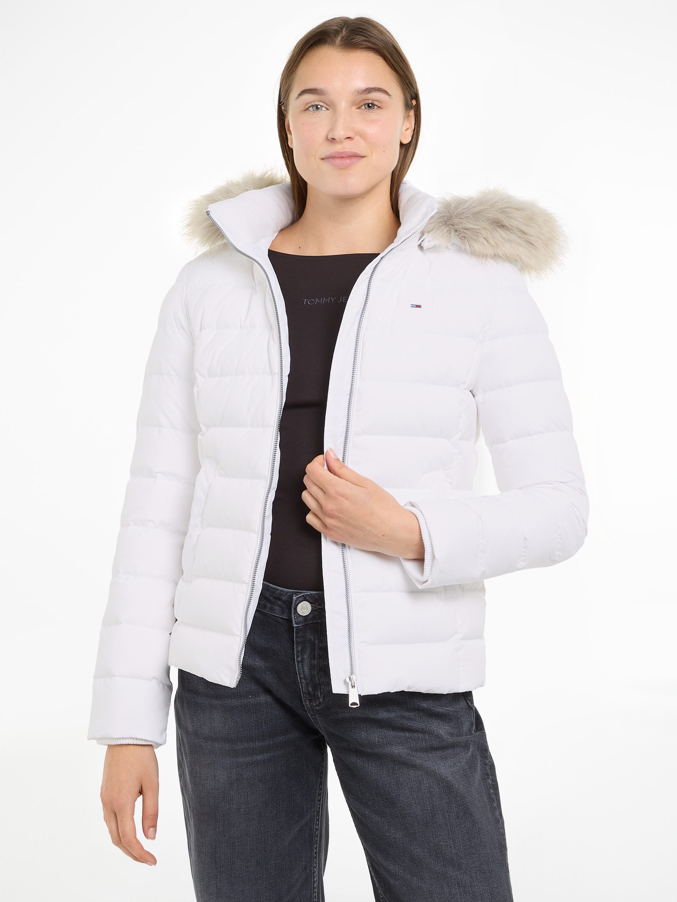 Tommy Jeans Steppjacke TJW BASIC HOODED günstig online kaufen