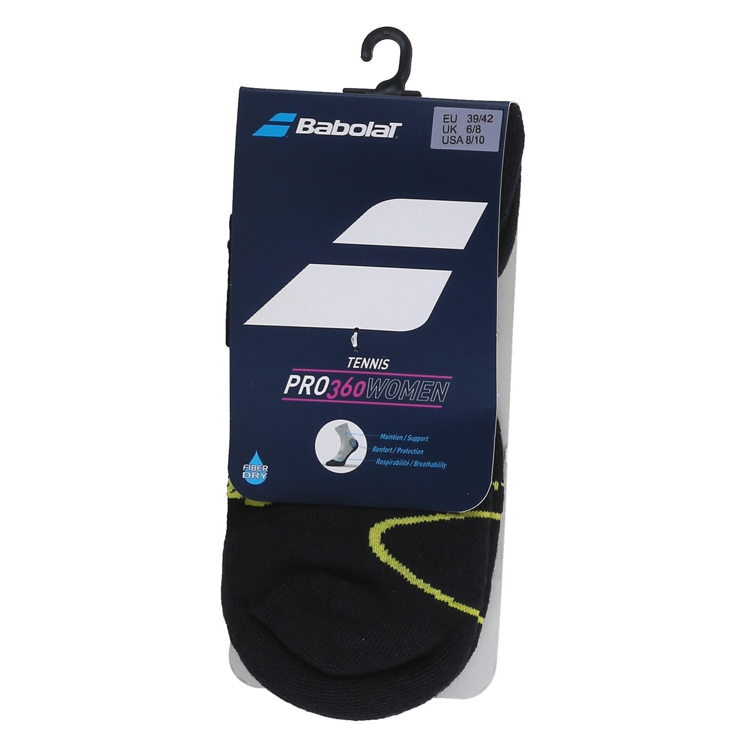 Babolat Tennissocken Pro 360 schwarz Damen 1er