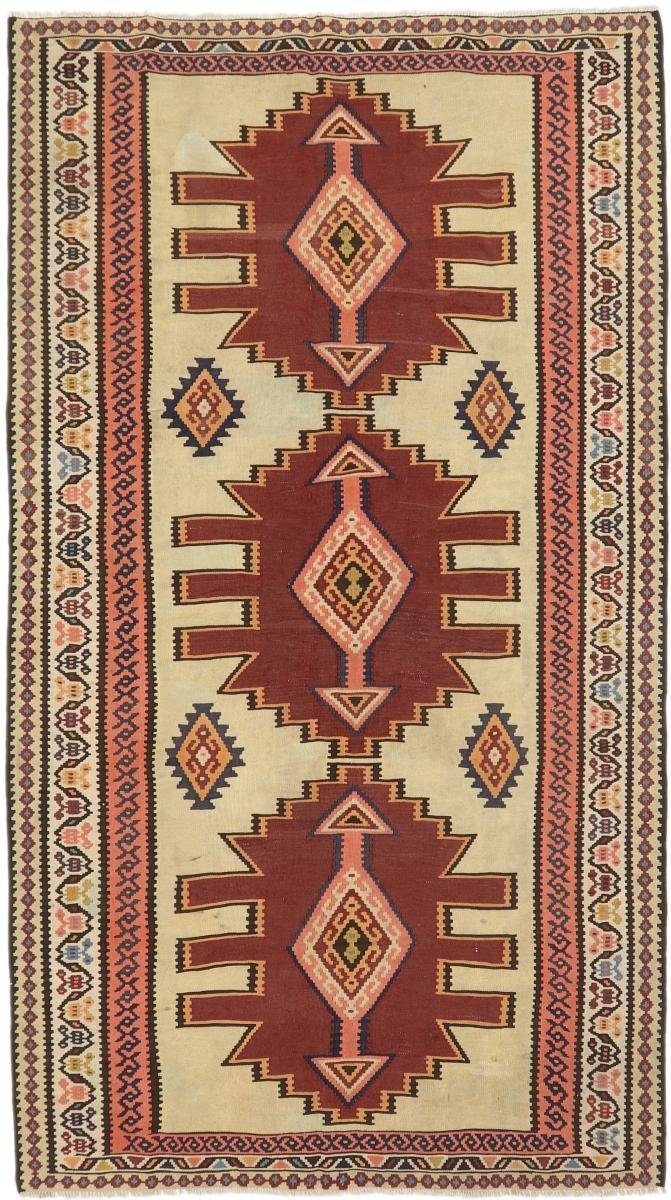 Orientteppich Kelim Nain Trading, mm 173x312 4 Antik Orientteppich, Azerbaijan Fars rechteckig, Höhe: Handgewebter