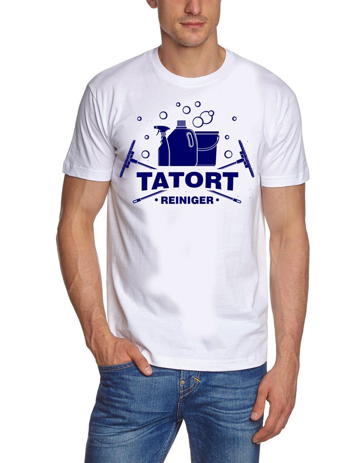 coole-fun-t-shirts Kostüm Tatortreiniger Kostüm Karneval Verkleidung