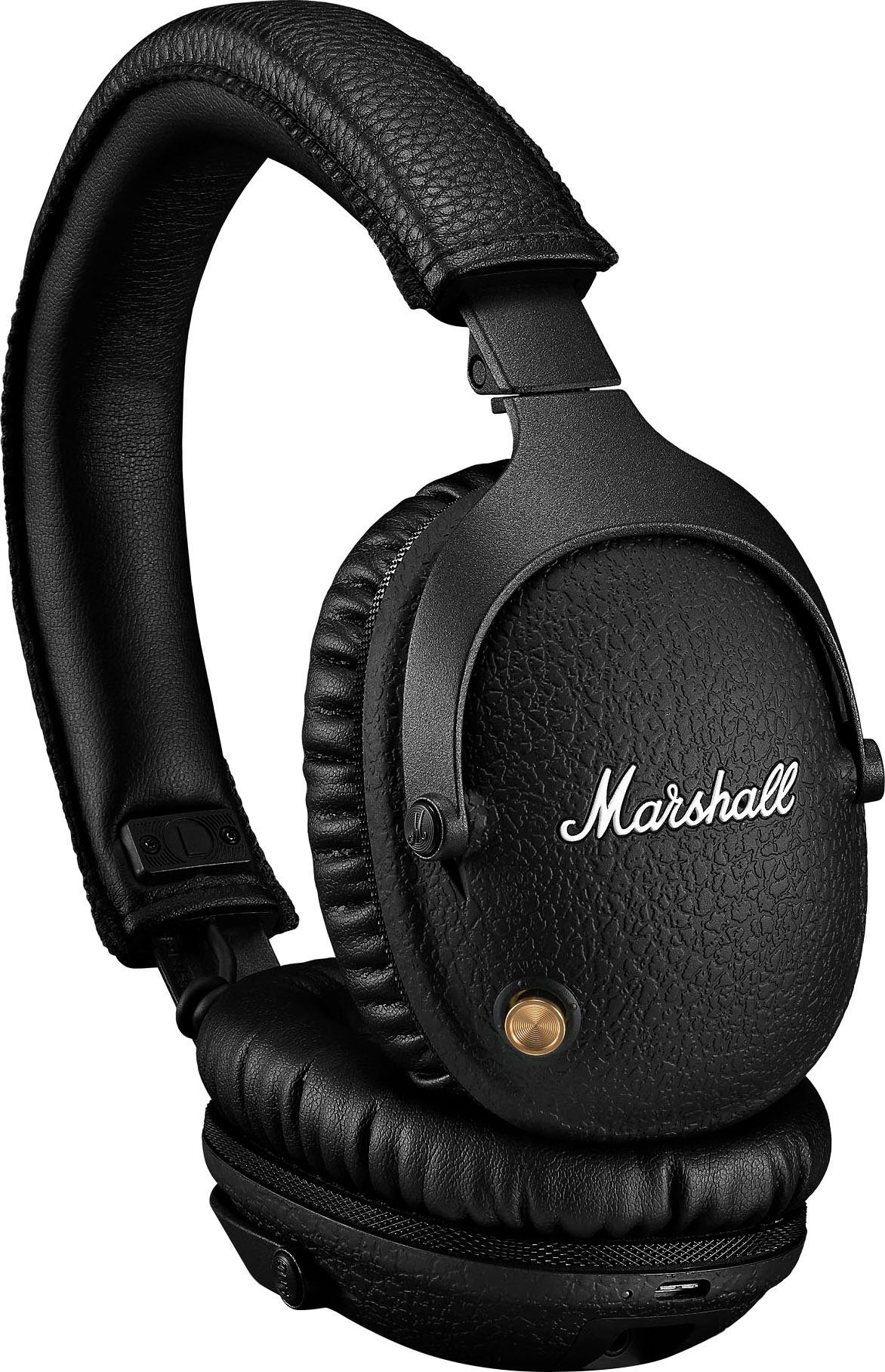Marshall MONITOR II Assistant, Sprachsteuerung, Noise (ANC), Bluetooth) (Active A.N.C. Cancelling Bluetooth-Kopfhörer Noise-Reduction, Google