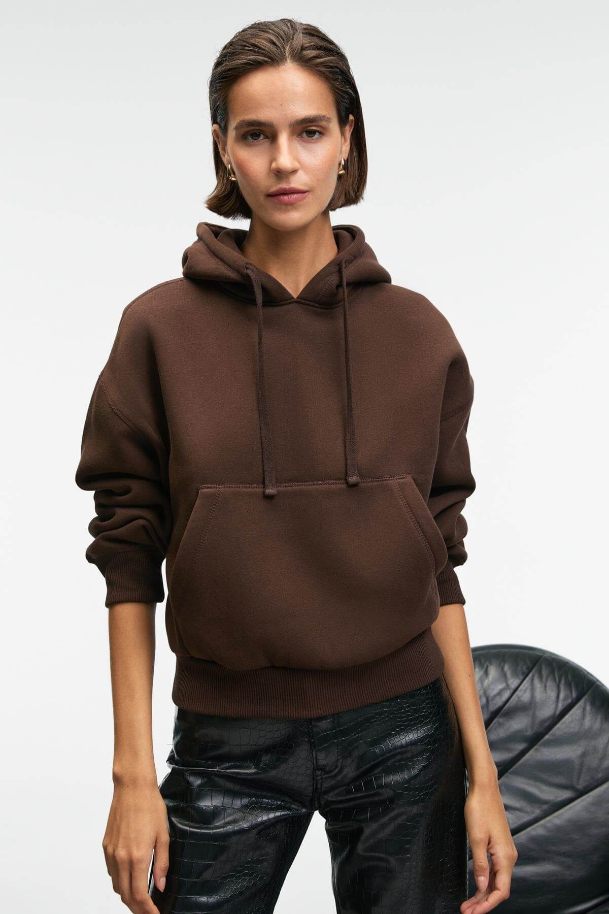 GRIMELANGE Kapuzensweatshirt SELENE Damen Kapuzen-Sweatshirt