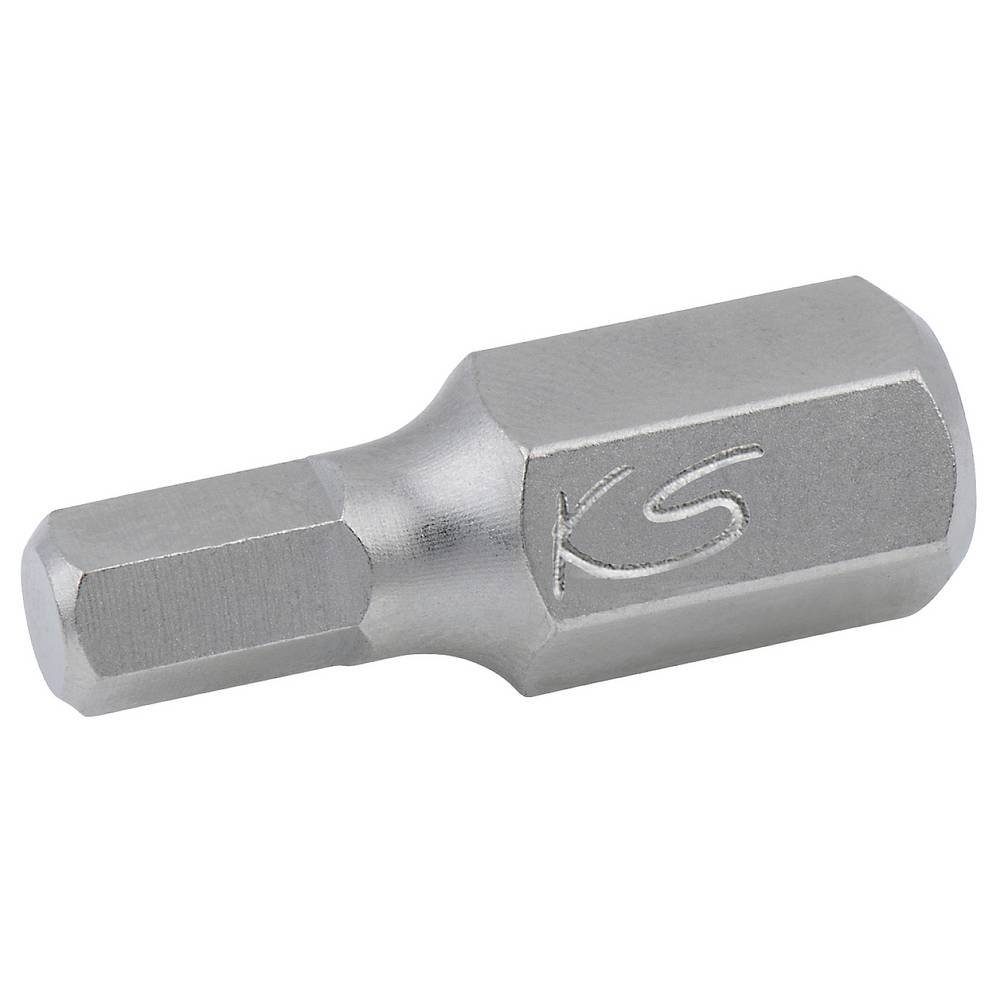 KS Tools Sechskant-Bit Innensechskant, 10mm Bit 6mm 30mm