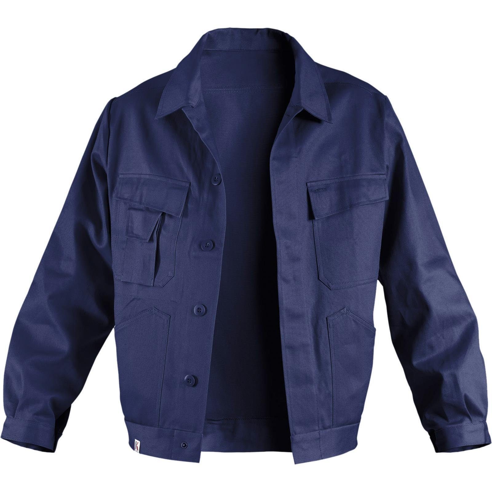 100%Baumwolle Arbeitsjacke hydronblau Kübler Kübler Jacke