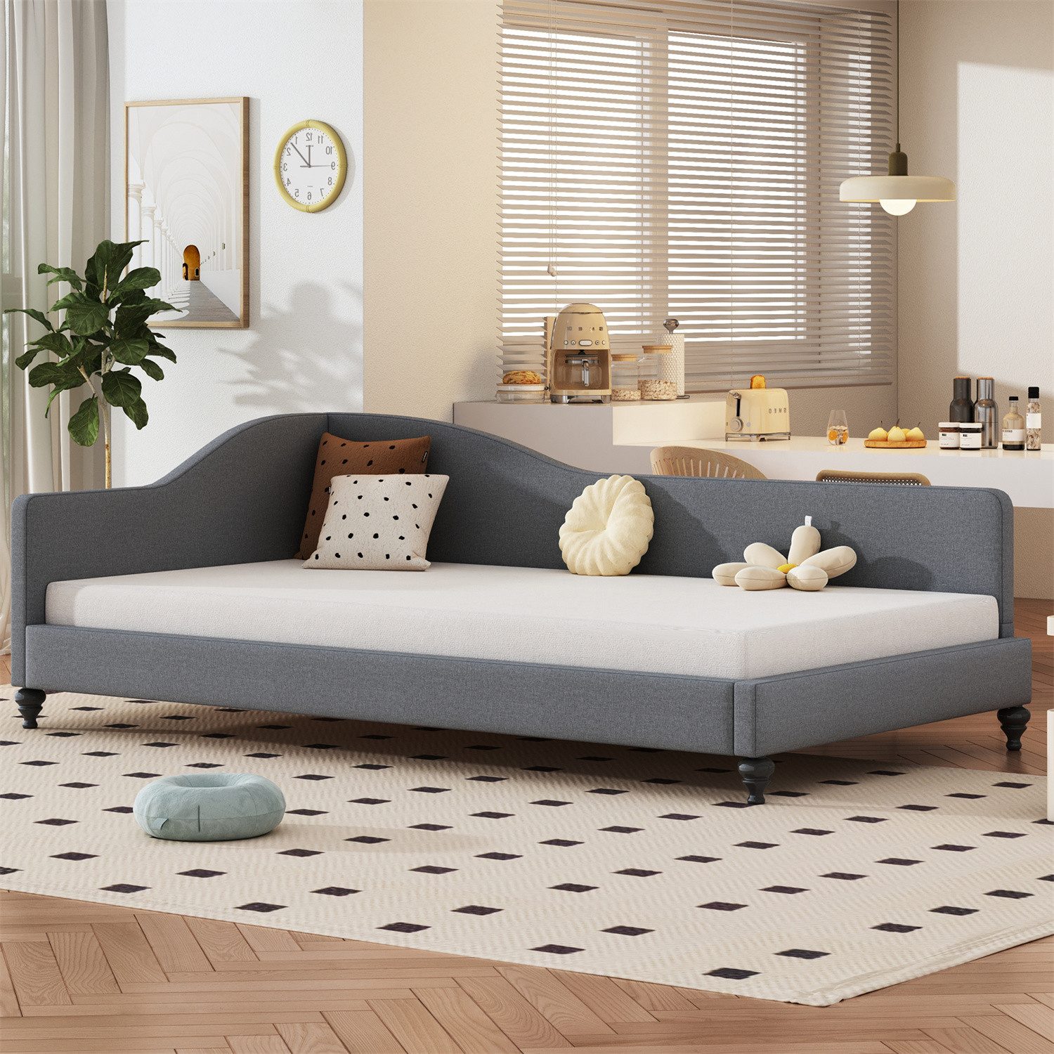 autolock Schlafsofa Schlafsofa,Polsterbett 90*200cm günstig online kaufen