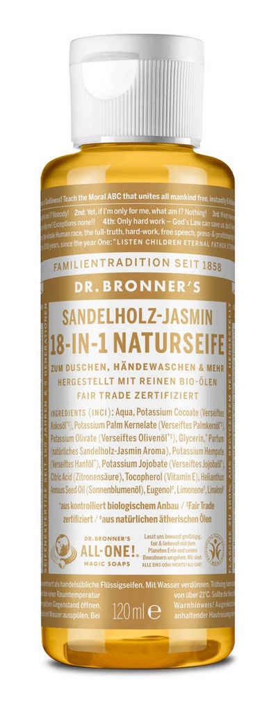 Dr. Bronners Flüssigseife Dr. Bronner's Flüssigseife Sandelholz Jasmin