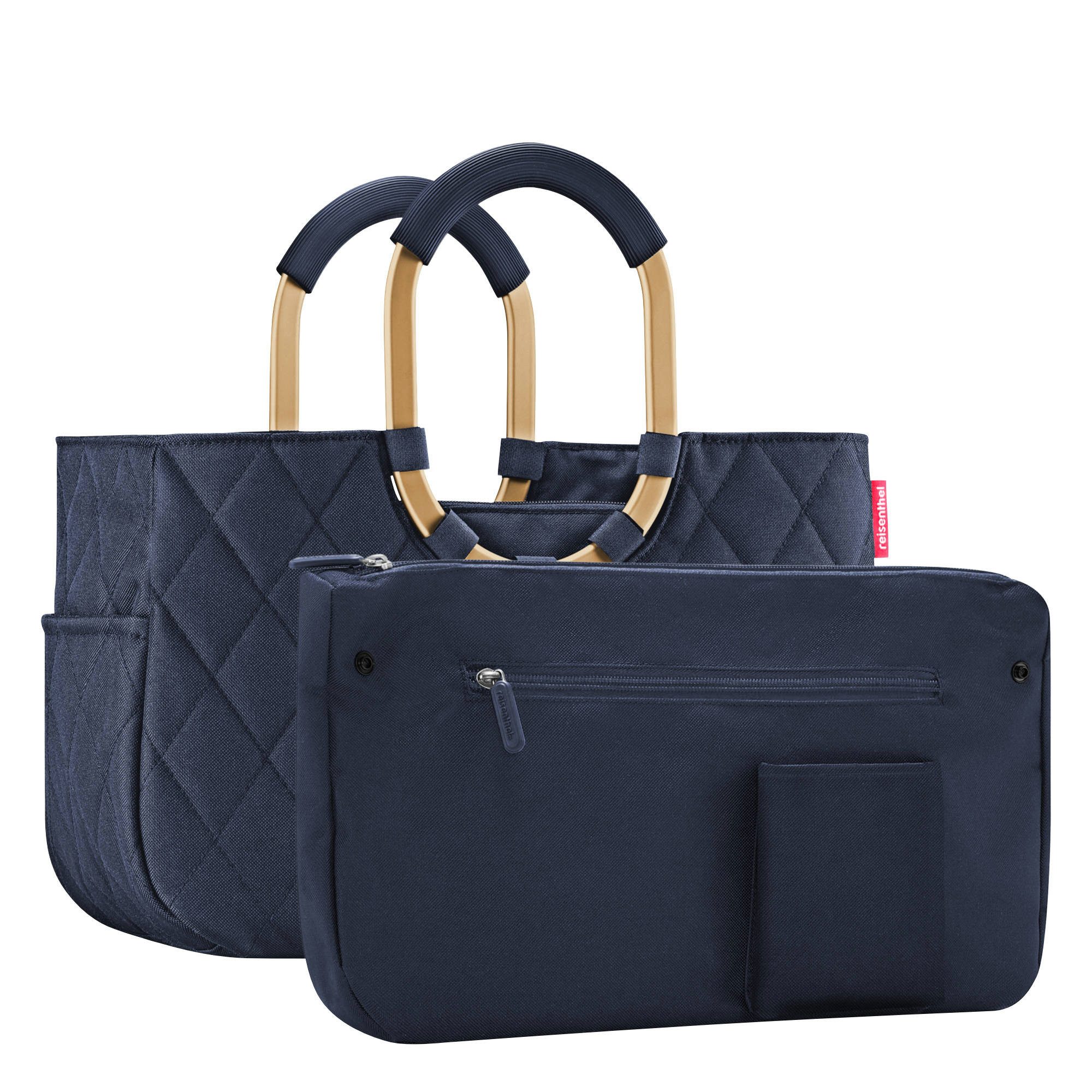 REISENTHEL® Shopper Einkaufstasche mit Innentasche loopshopper M, wasserabweisendes Polyestermaterial - herausnehmbare Innentasche