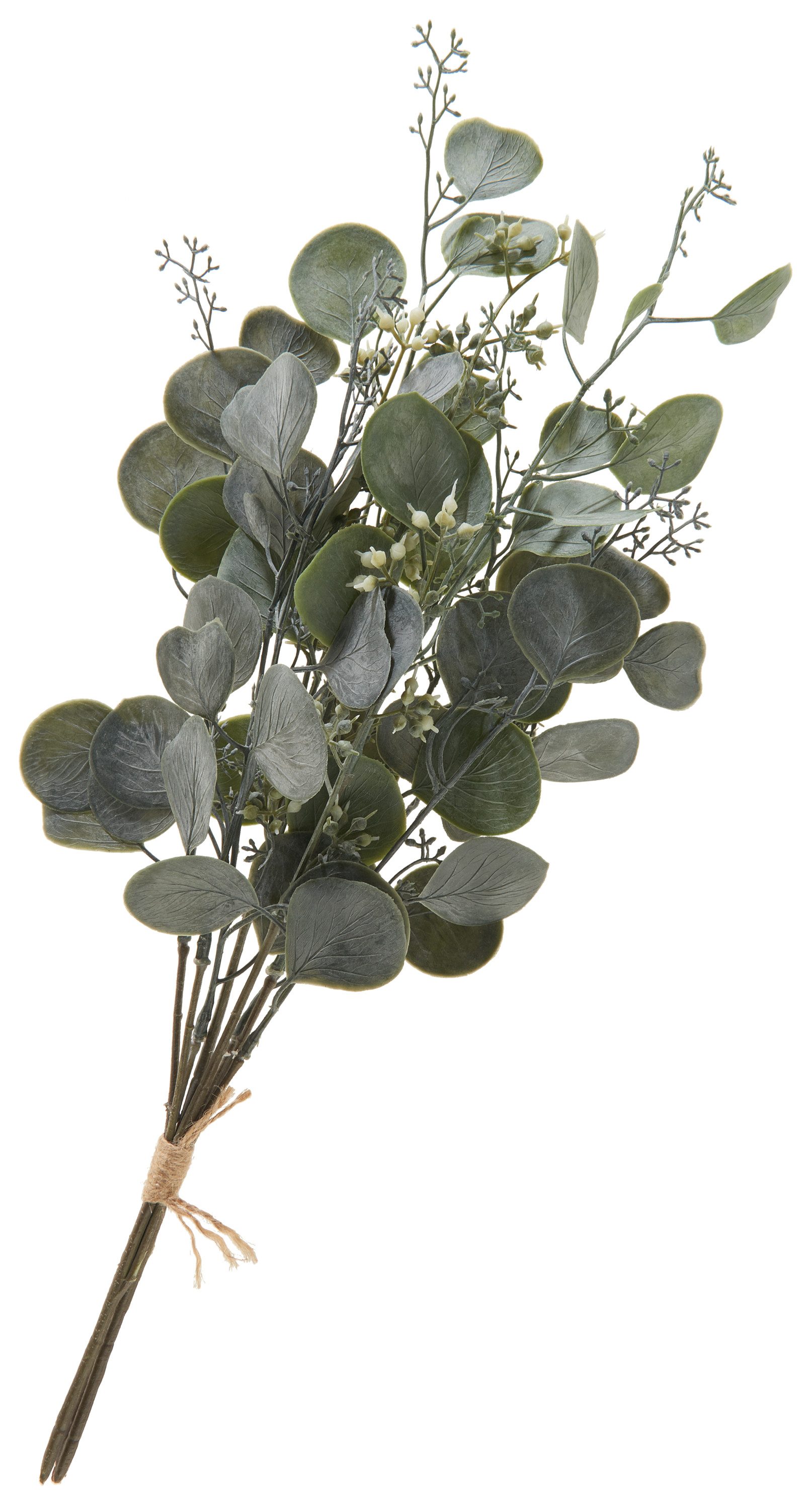 Kunstzweig Eukalyptus Bund Ella, DPI, 47cm, Deko-Ast, Deko-Zweig