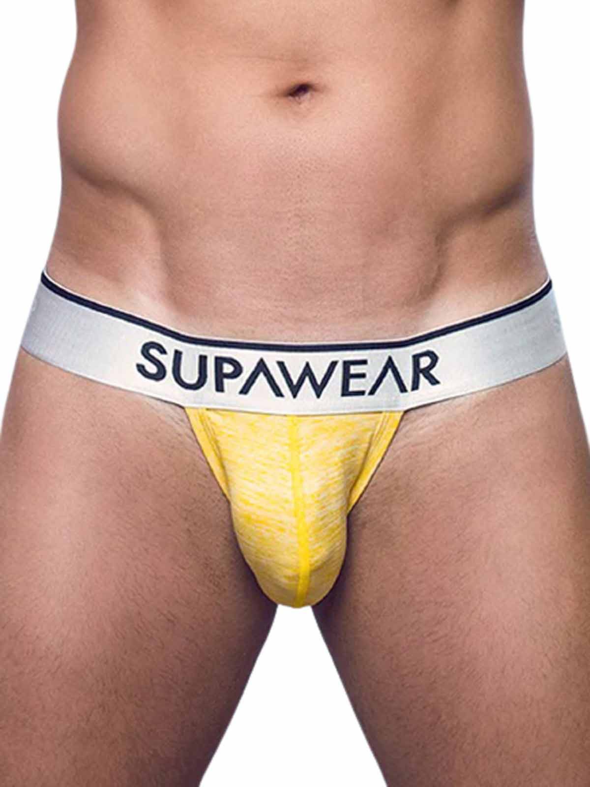 String Supawear Hero Thong Underwear Yellow