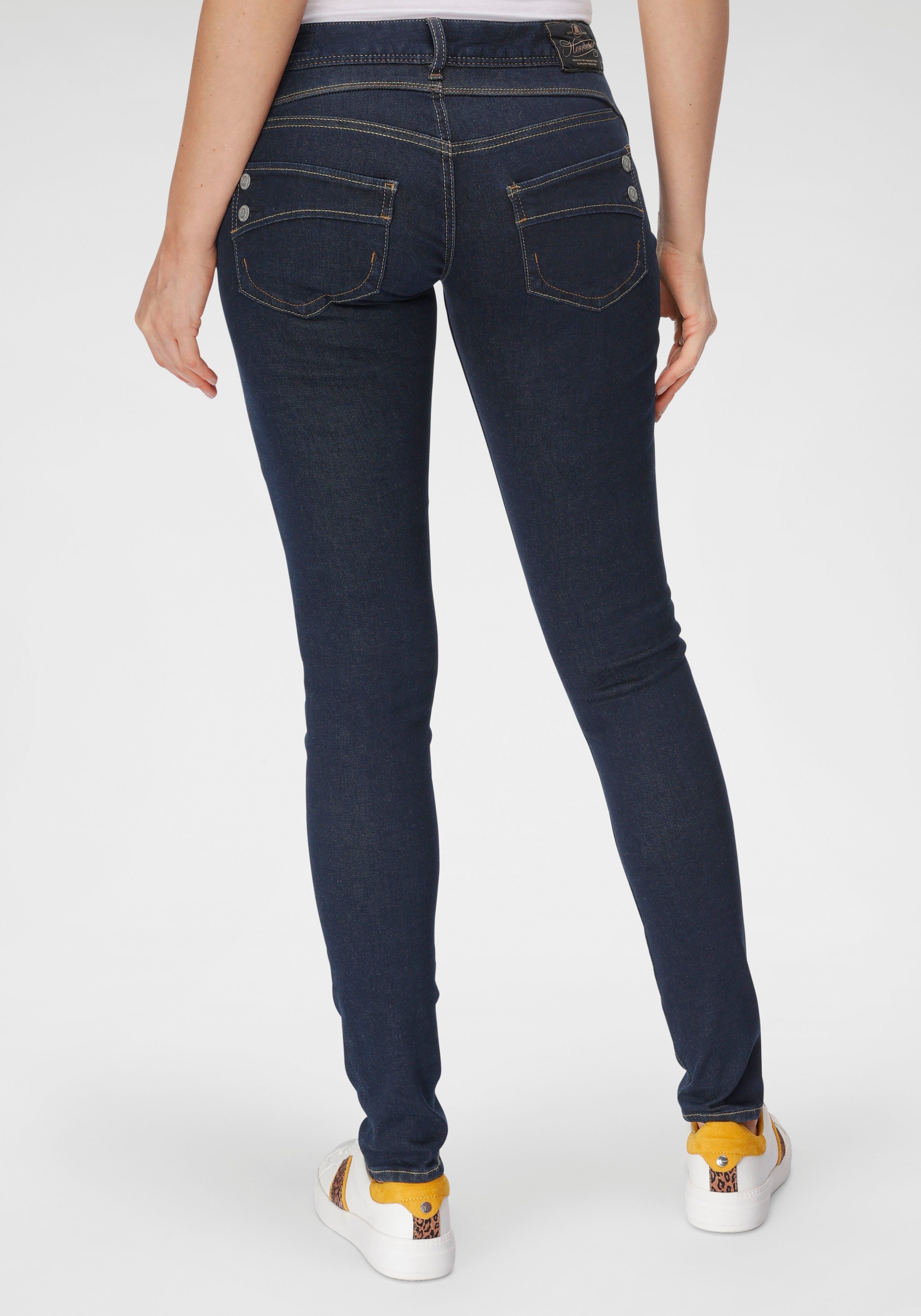 Herrlicher Slim-fit-Jeans PIPER SLIM REUSED umweltfreundlich dank der ISKO New Technology