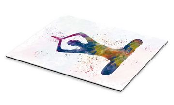 Posterlounge XXL-Wandbild nobelart, Yoga-Übung III, Jugendzimmer Malerei