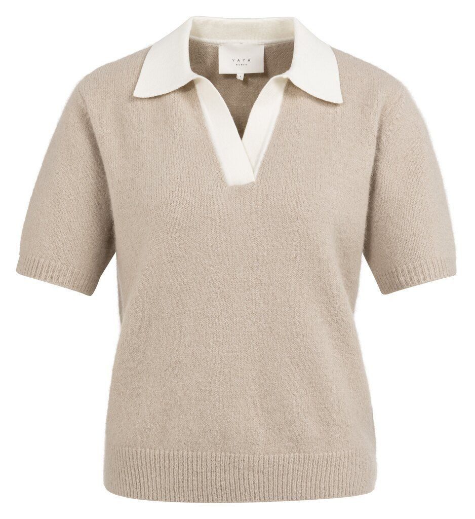 YAYA T-Shirt T-Shirt mit Kragen