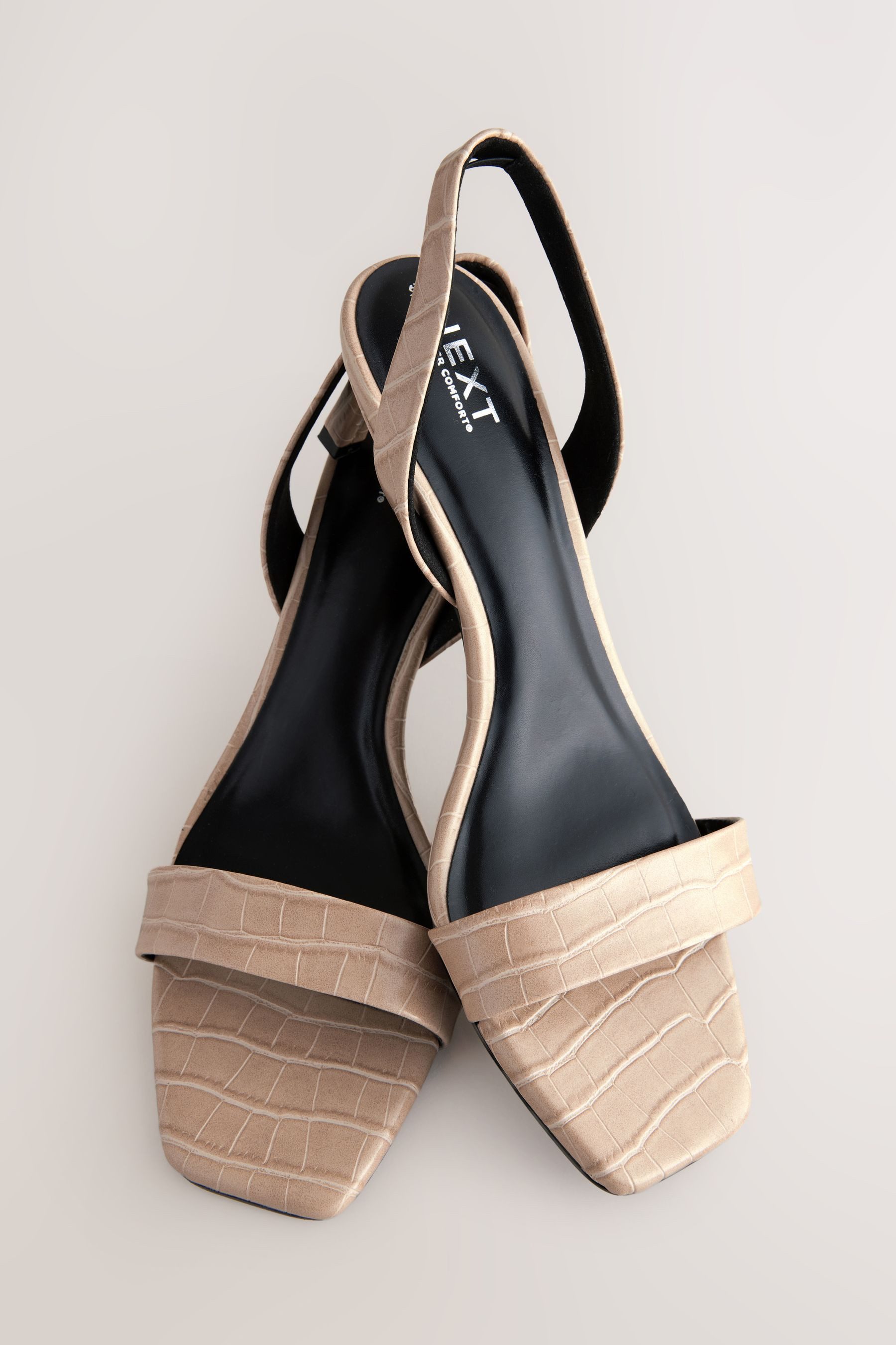 Next Forever Comfort® eckige Slingback-Sandalen Sandalette (1-tlg)