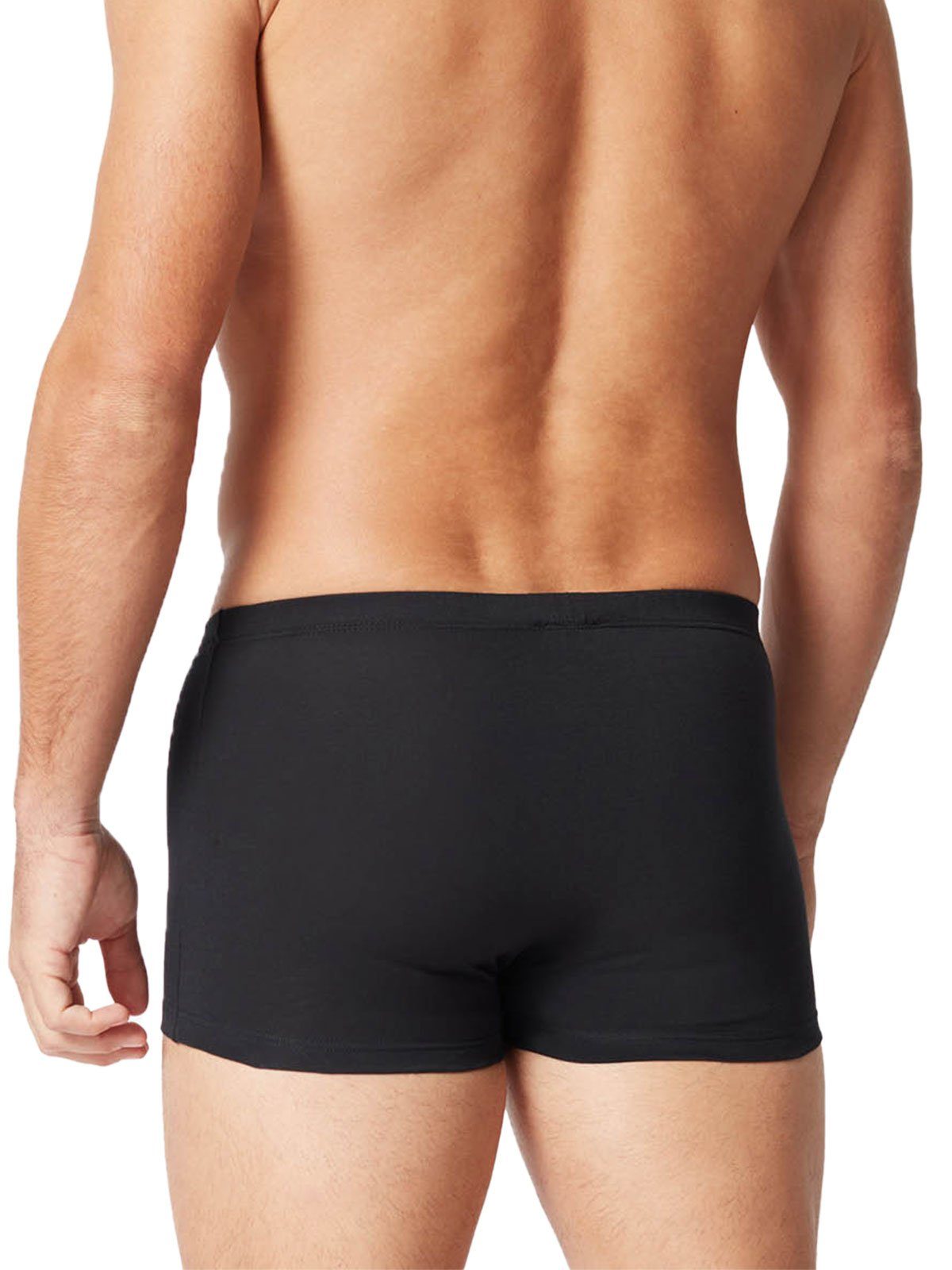 HUBER Retro Pants Herren Pant 2er Pack hautnah Cotton 2 Pack (Packung, 2-St) gerader Beinausschnitt