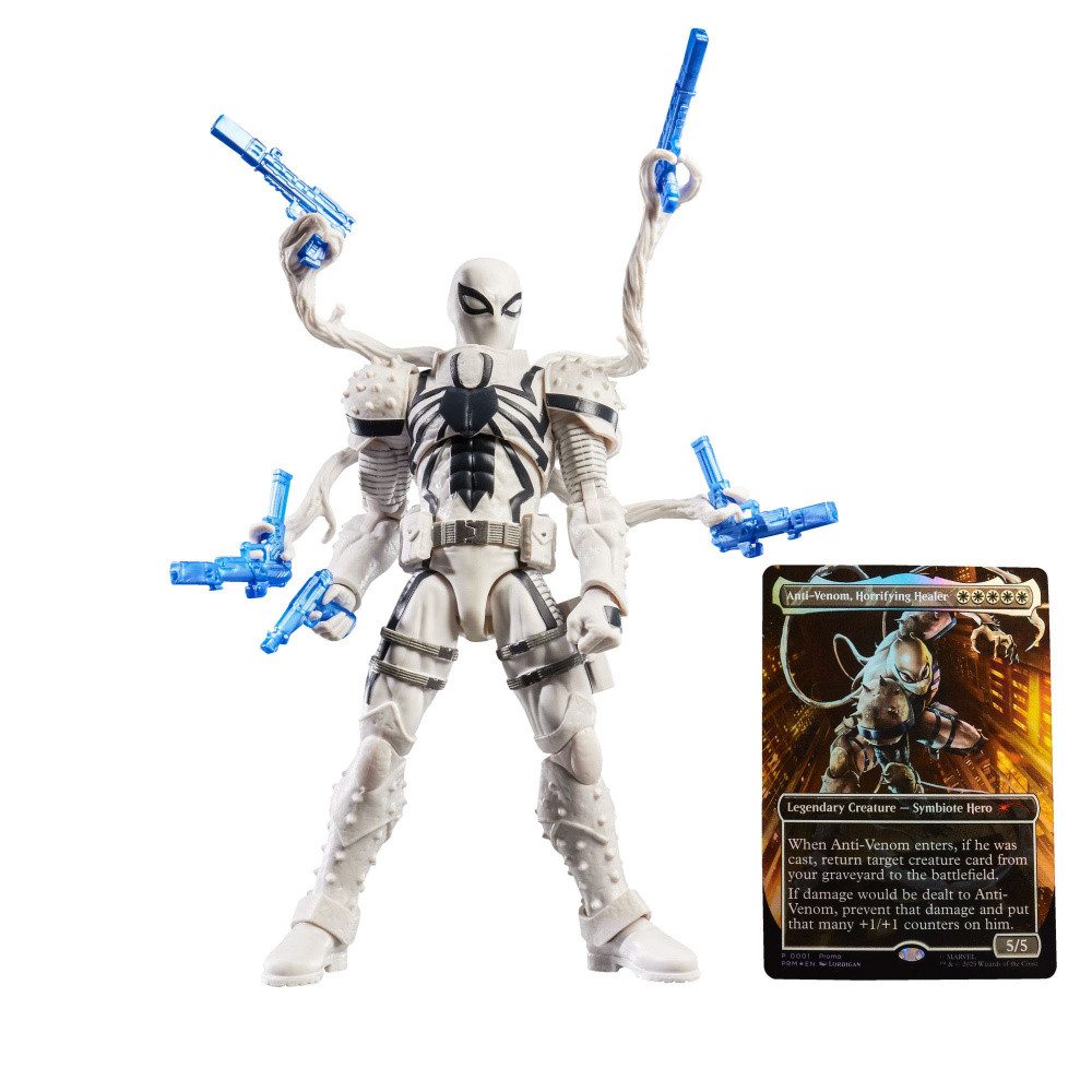 Hasbro Actionfigur Marvel Legends Magic: The Gathering Actionfigur Agent Anti-Venom (plus