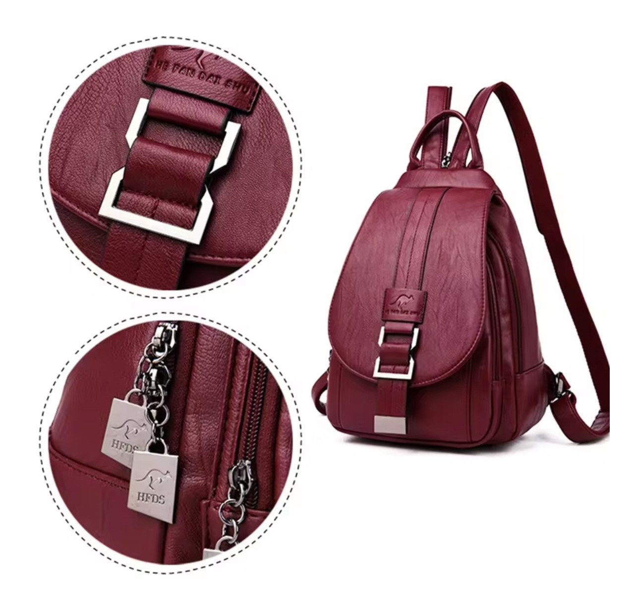 SHG Cityrucksack ֎ Rucksack Freizeitrucksack Tagesrucksack Schulrucksack Mädchen Damen (AL-727 Schwarz), Freizeit Reise Sport Arbeit Schule Uni