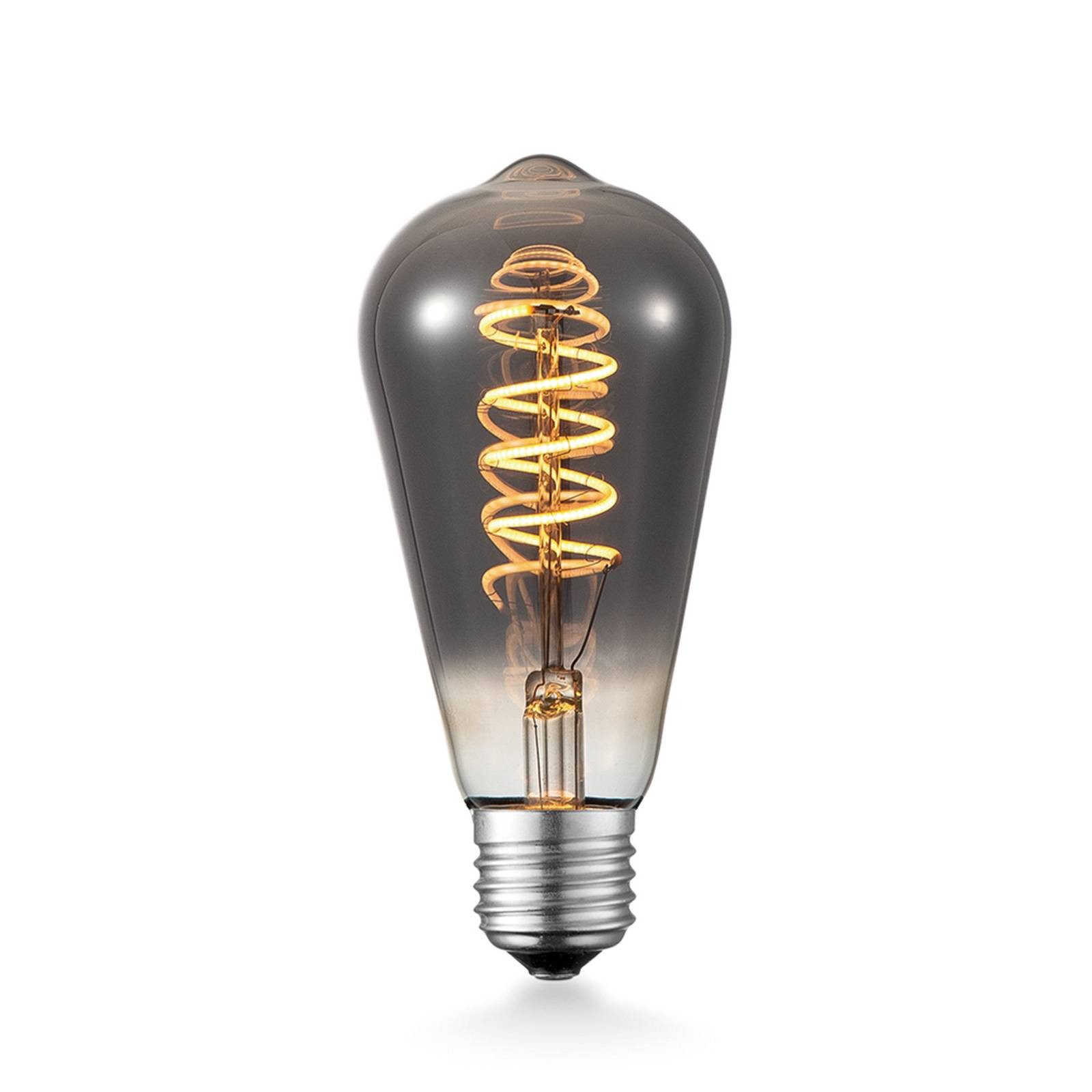 Lucande LED-Leuchtmittel E27 4W LED-Lampe St64, E27, warmweiß