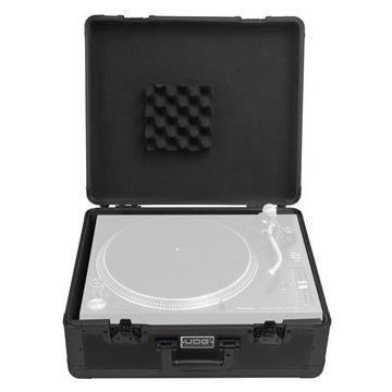 UDG Plattenspieler-Schutzhülle, Ultimate Pick Foam Flight Case Multi Format Turntable Black (U93016B