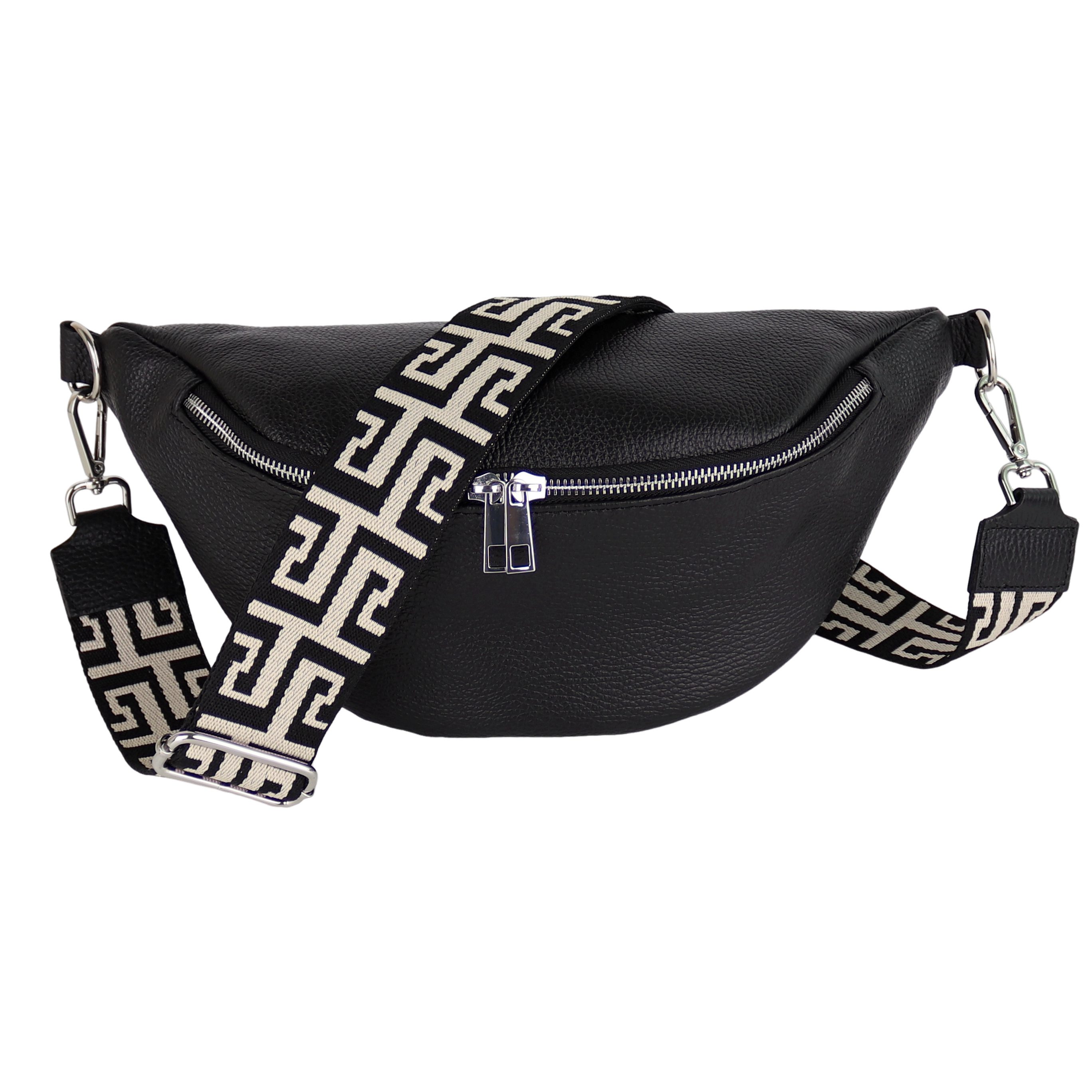 MIRROSI Bauchtasche Damen, Wildleder, Made in Italy, Umhängetasche, Brustta günstig online kaufen