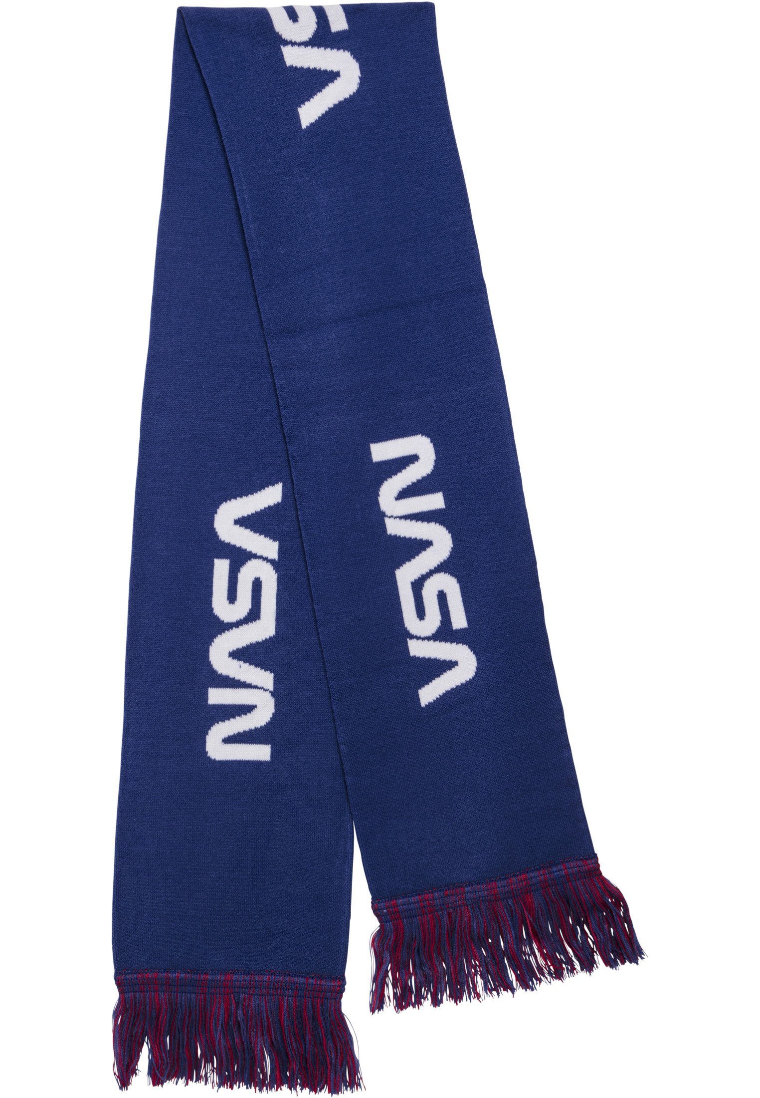 MisterTee Schal Unisex NASA Scarf Knitted, (1-St) white/blue/red