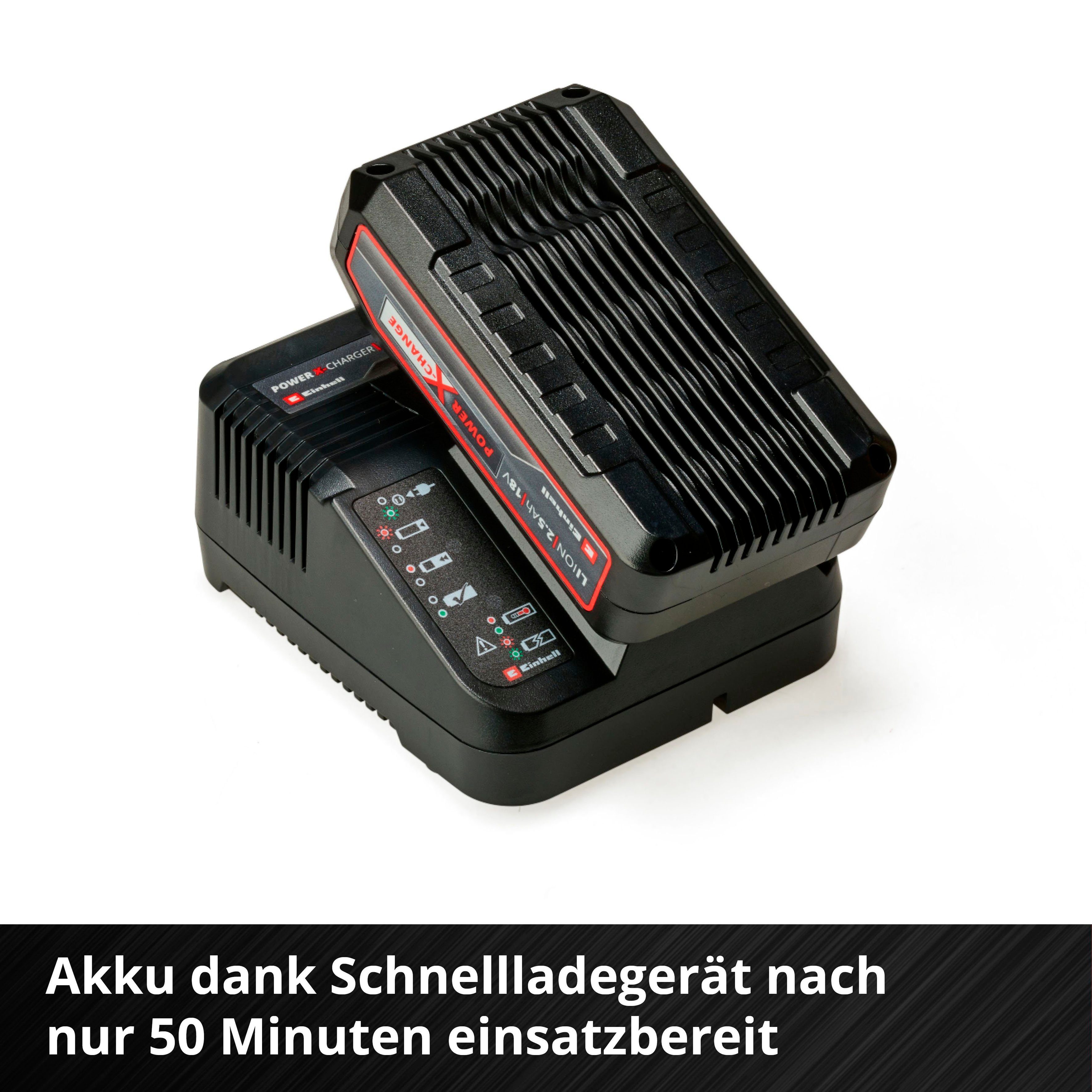 Einhell »PXC Starter Kit« Akku Starter-Set, 18 V, 2,5 Ah, inkl. Ladegerät