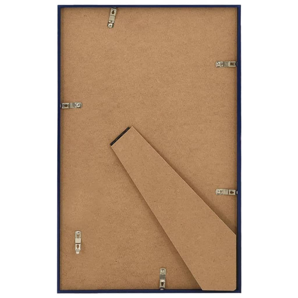 Bilderrahmen vidaXL cm Bilderrahmen Tisch Stk. Collage St) 13x18 (3 MDF, für 3 Blau