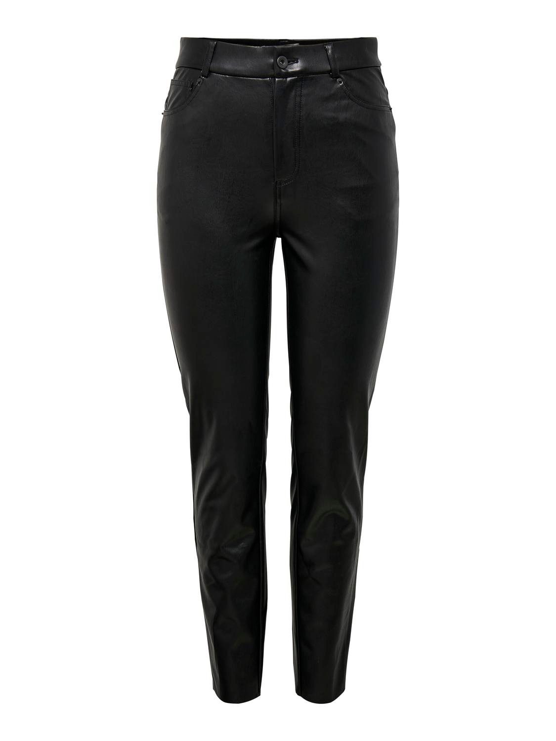 Lederimitathose ONLEMILY HW ST ANK FAUX LEATHER PNT NOOS