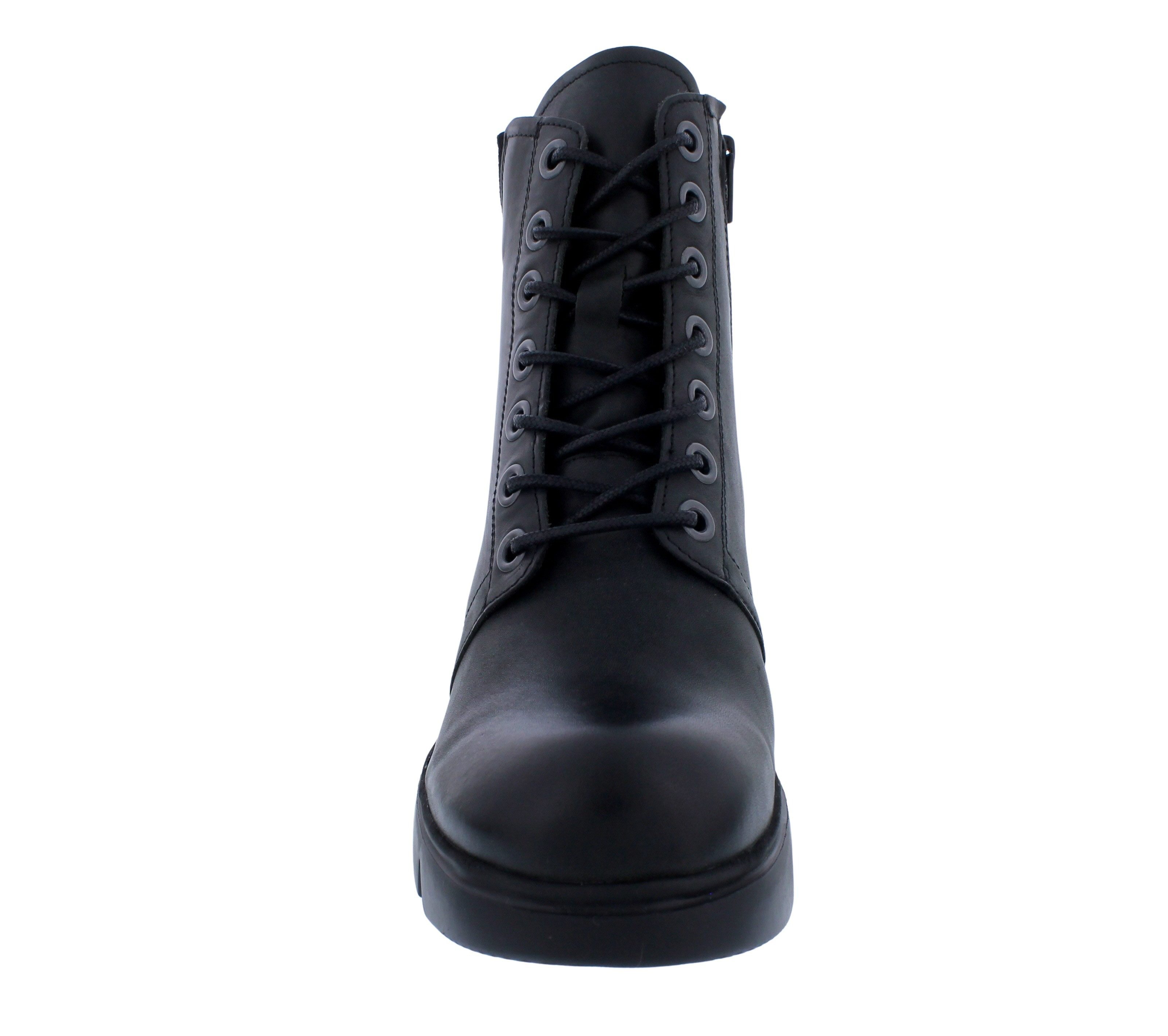 WOLKY Wolky Hope XW Bootie 0632530-000, Softy wax - Glattleder, Schwarz, Sch Schnürstiefel