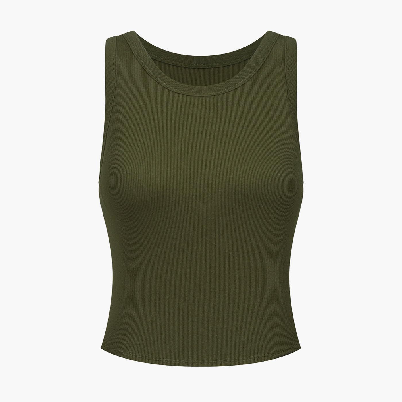 cfab by creamy fabrics BH-Hemd Tank Bratop-Khaki-L (1-tlg) günstig online kaufen
