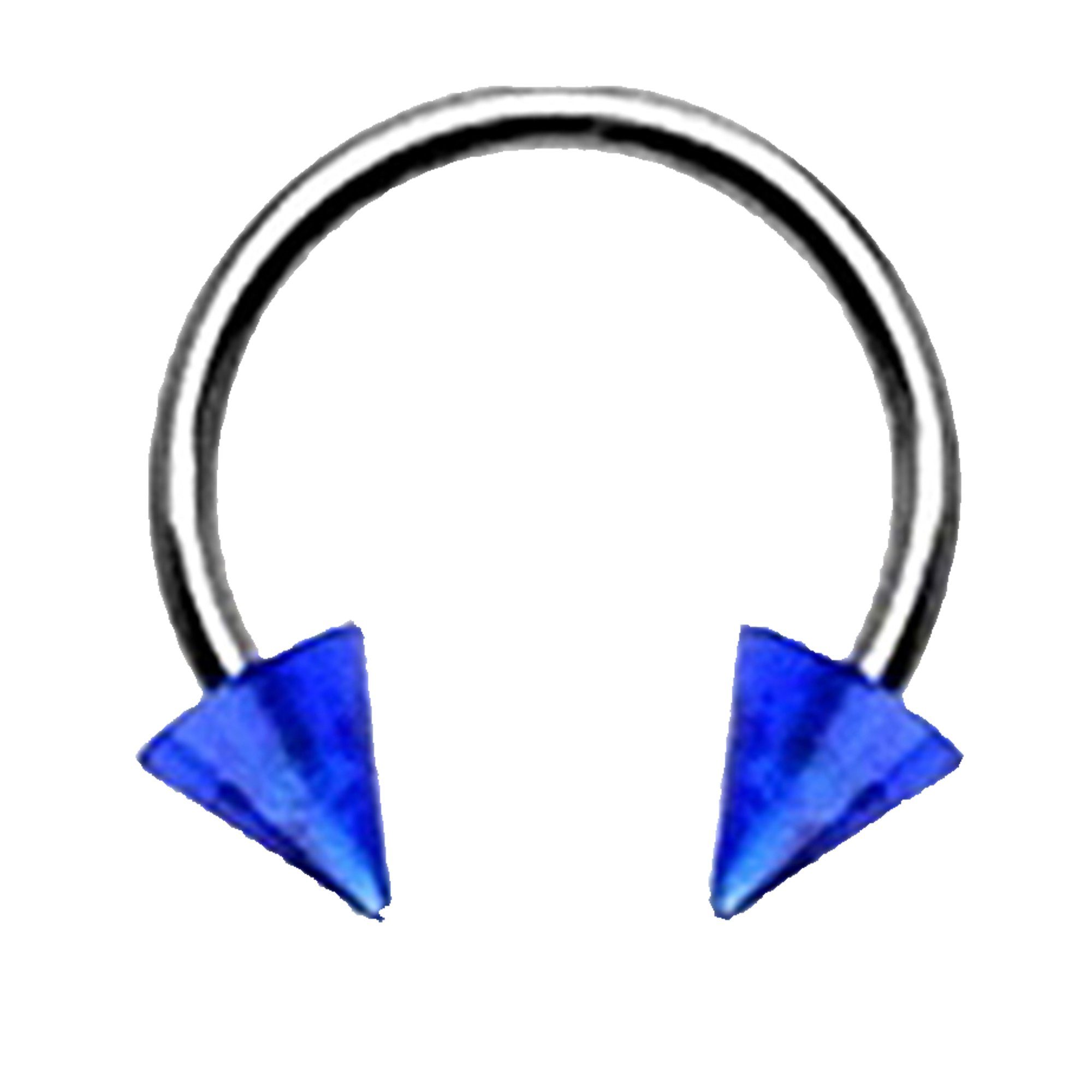 TAFFSTYLE Piercing Hufeisen – Chirurgenstahl, Verschiedene Größen, Silber