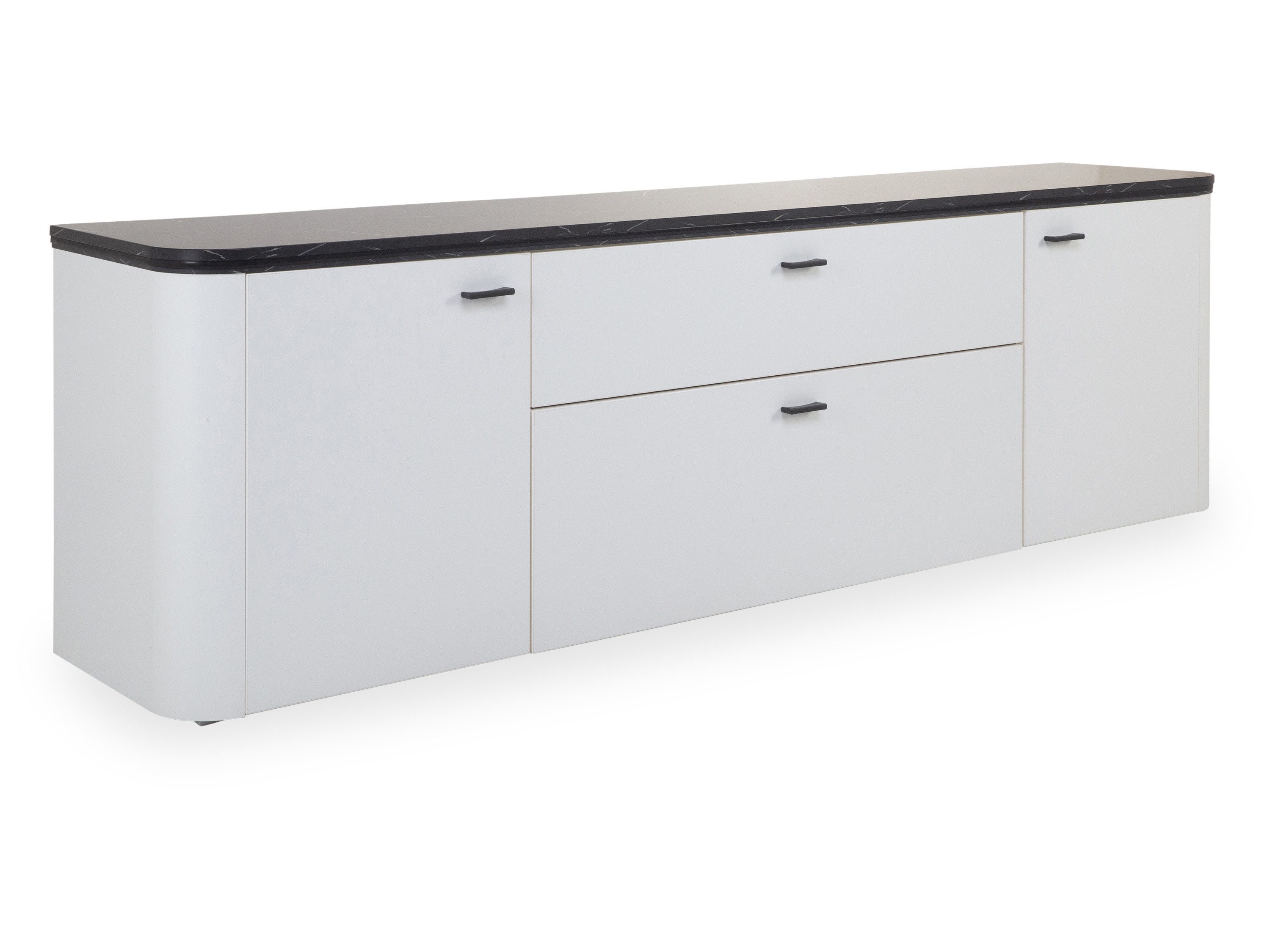 HARPER Lowboard Lowboard HARPER IRINGA BHT 210x62x42 cm weiß TV-Lowboard